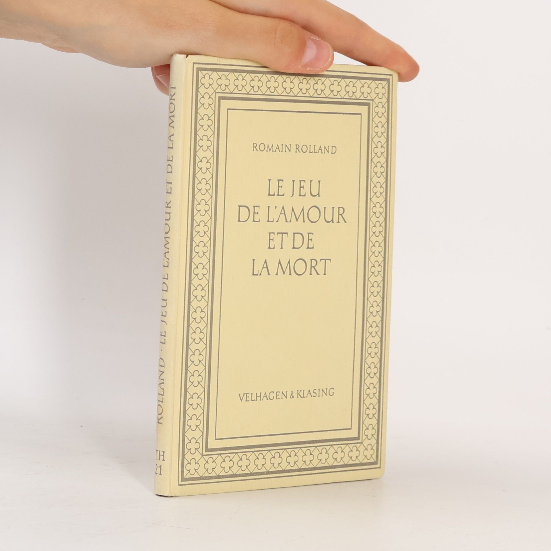 Romain Rolland Le jeu de l'amour et de la mort