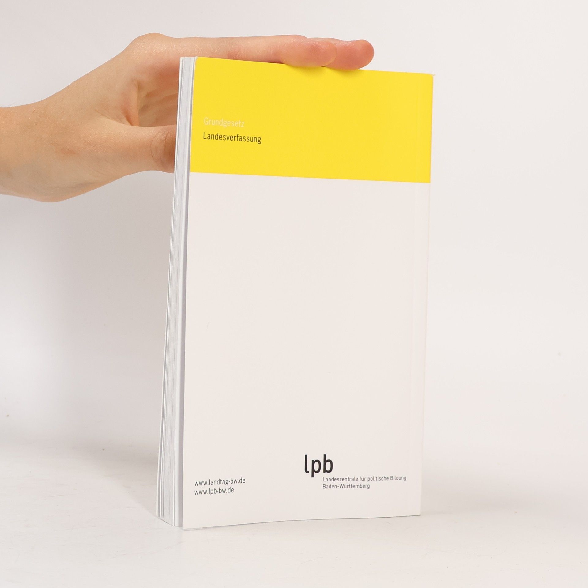 Various authors Grundgesetz Landesverfassung