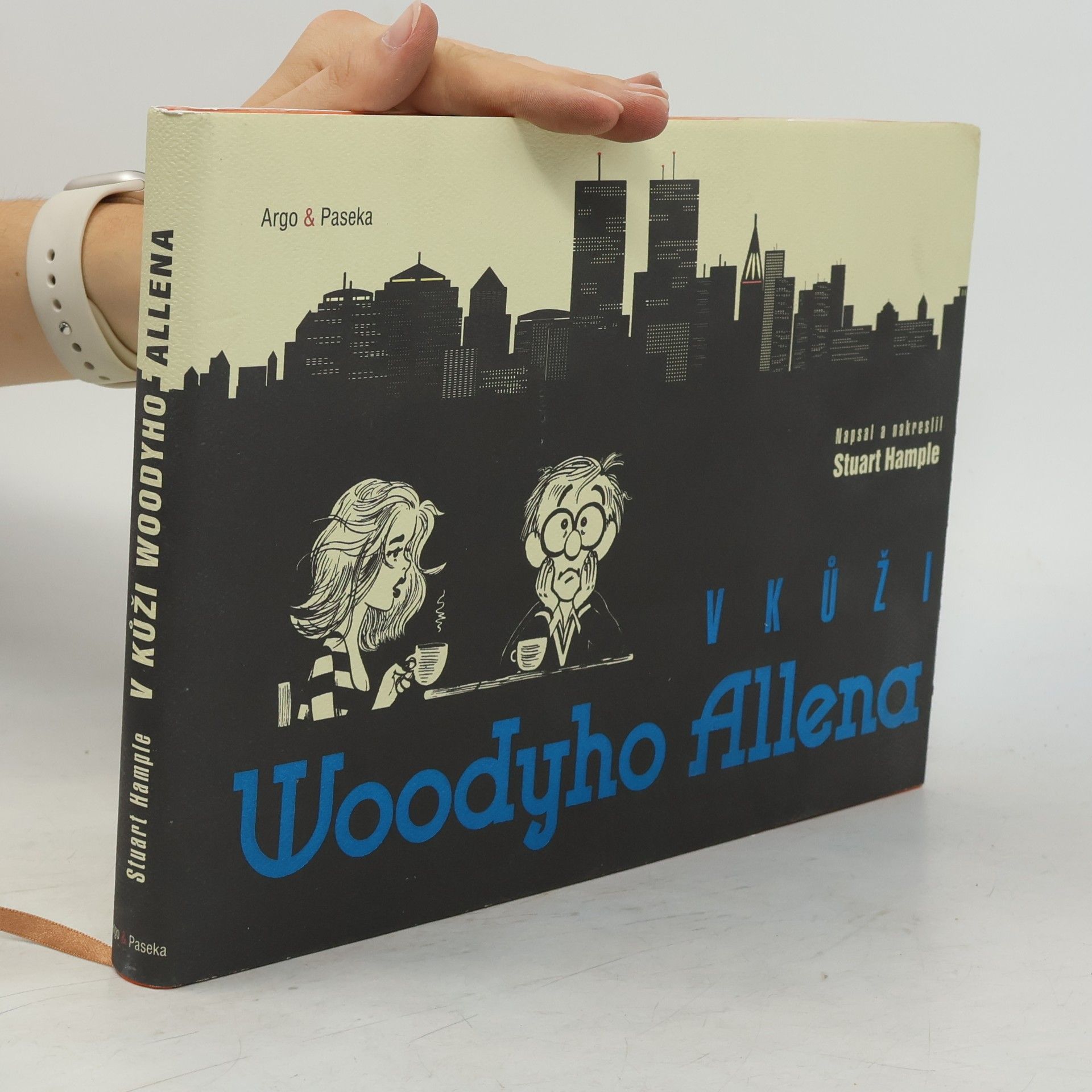 Stuart Hample V kůži Woodyho Allena. Woody Allen jako komiksový strip