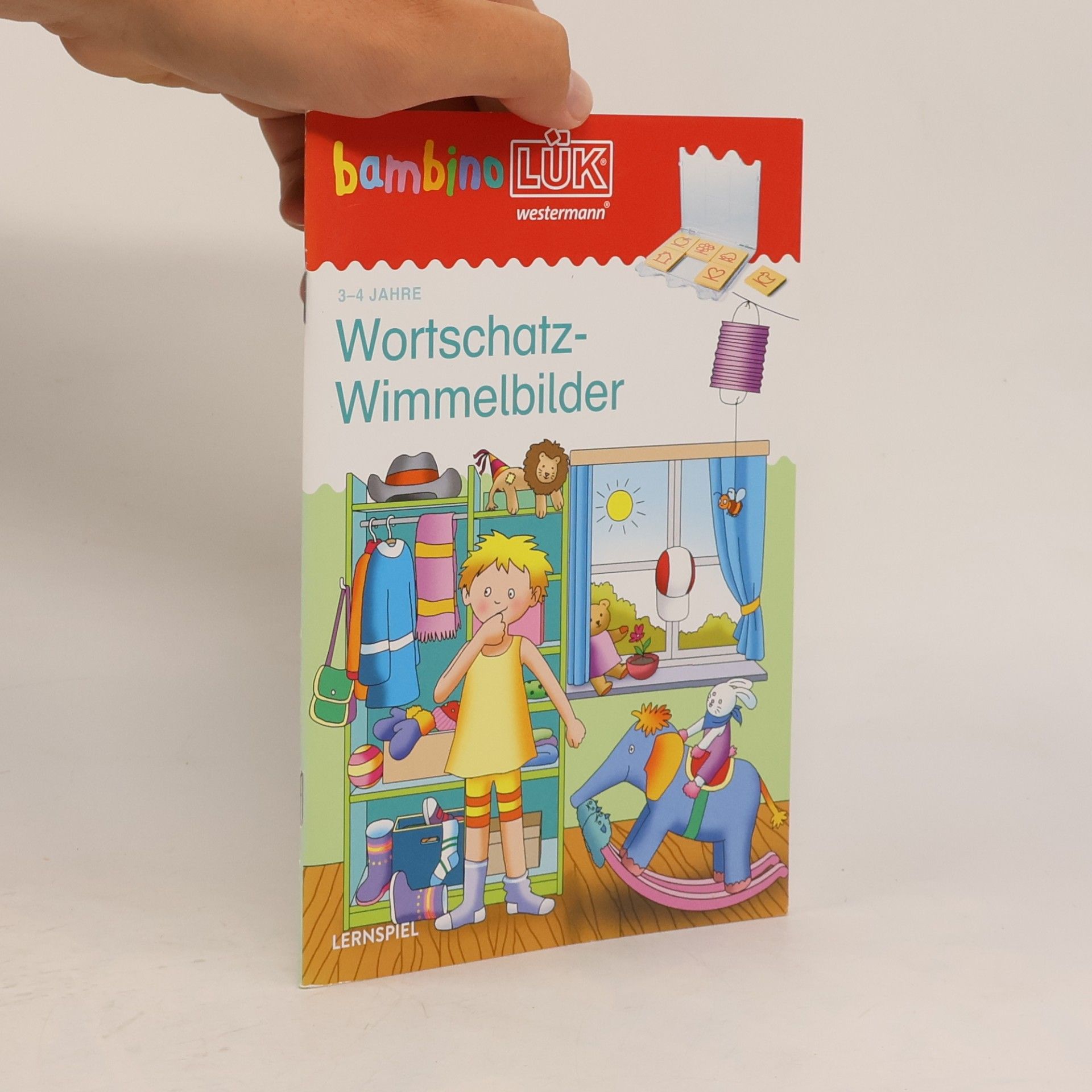 Konzentrationsspiele 1. Mein allererstes bambinoLÜK. Wortschatz-Wimmelbilder. Das kann ich mit 2! Das kann ich mit 3!
