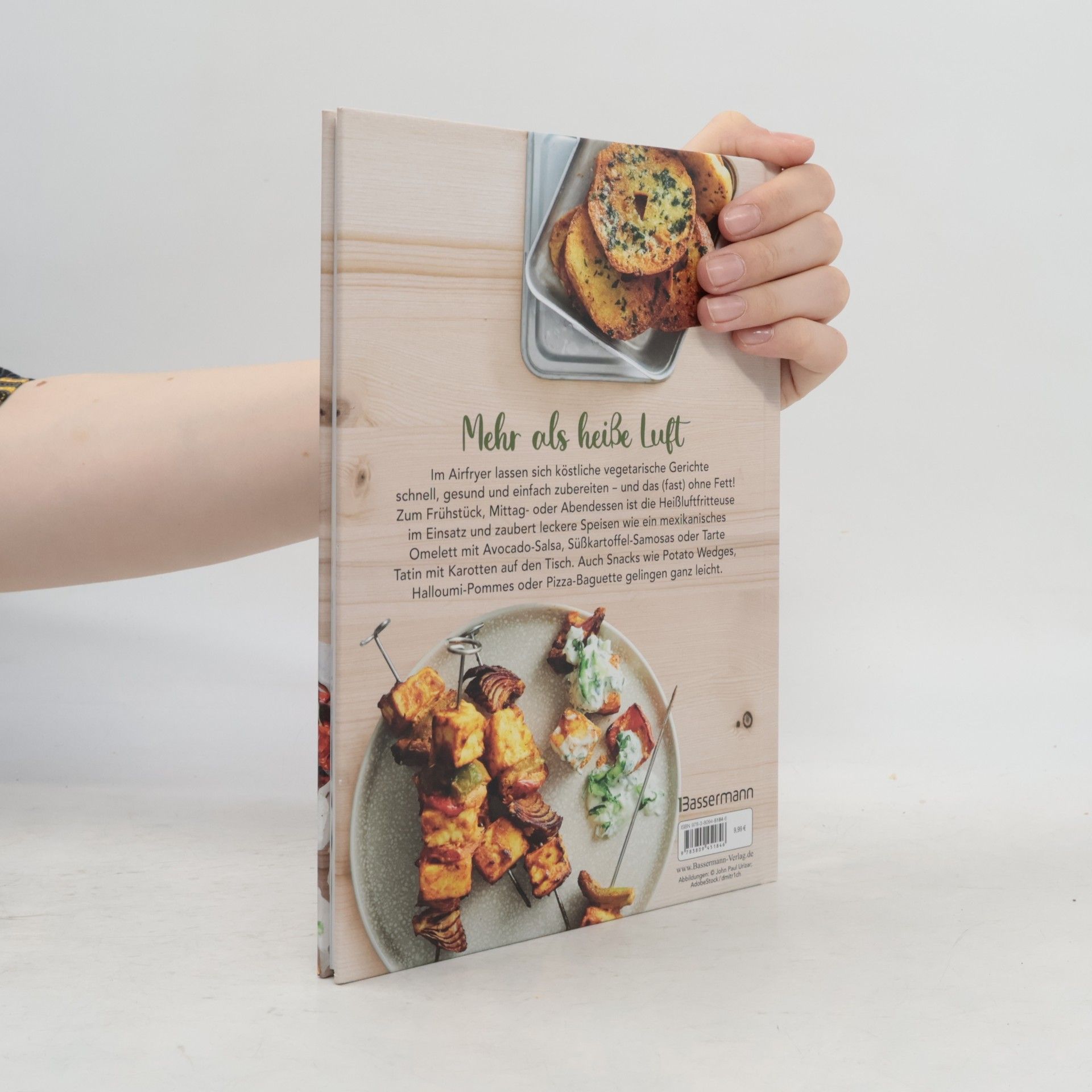 Sophia Young Airfryer vegetarisch - Die besten Rezepte für die Heißluftfritteuse