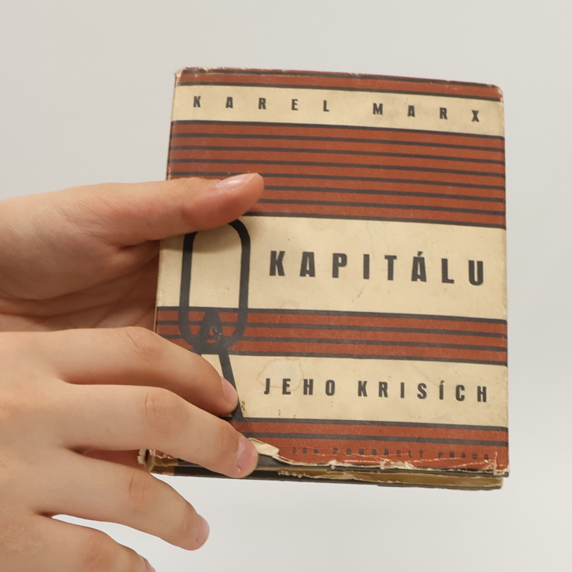 Karl Marx O kapitálu a jeho krisích