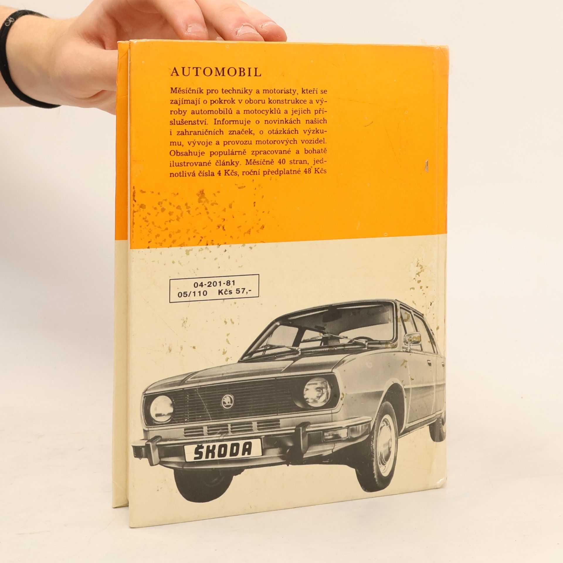 Jaroslav Andrt Údržba a opravy automobilů Škoda 105 S, 105 L, 105 GL, 120, 120 L, 120 LS, 120 GLS