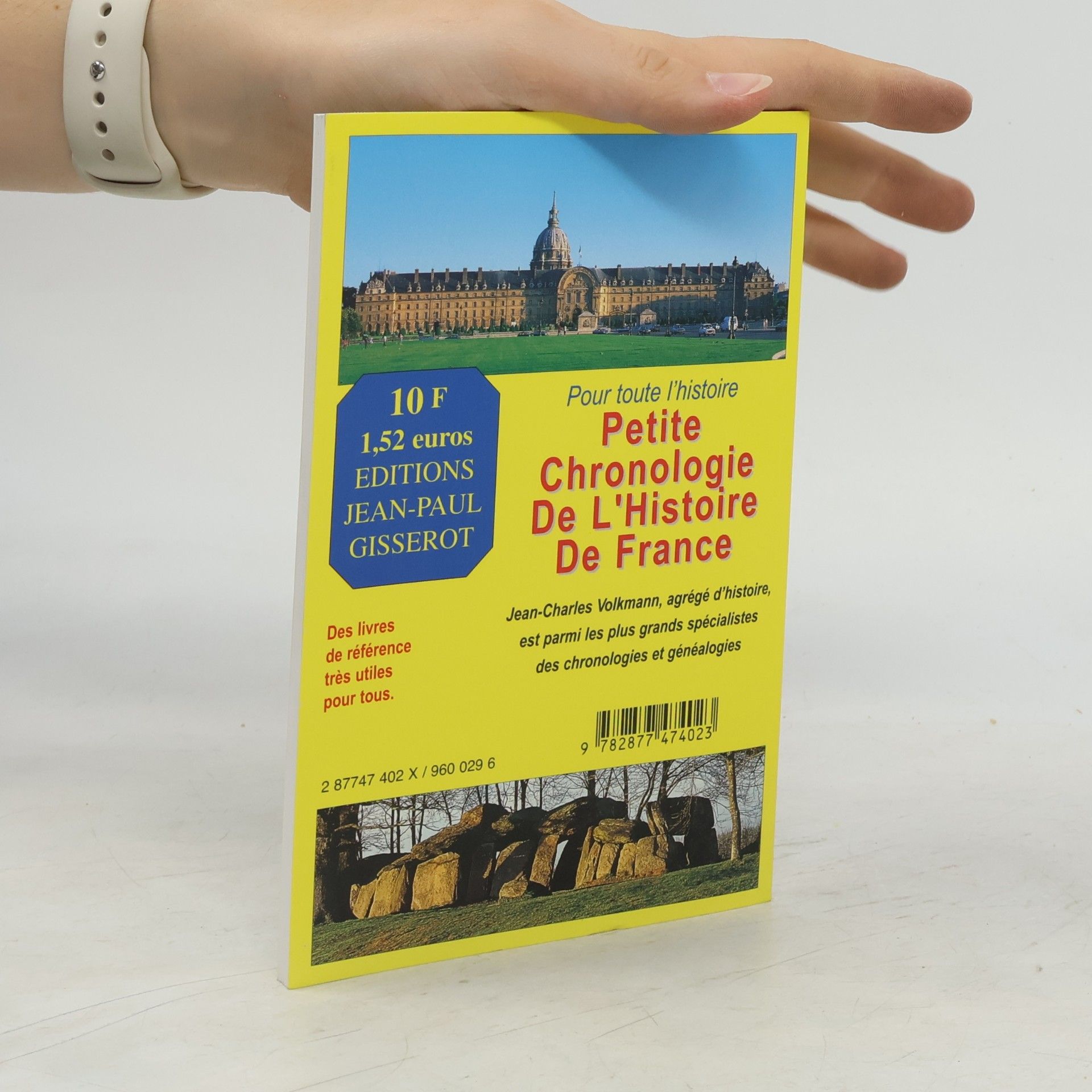 Jean-Charles Volkmann Petite chronologie de l'histoire de France