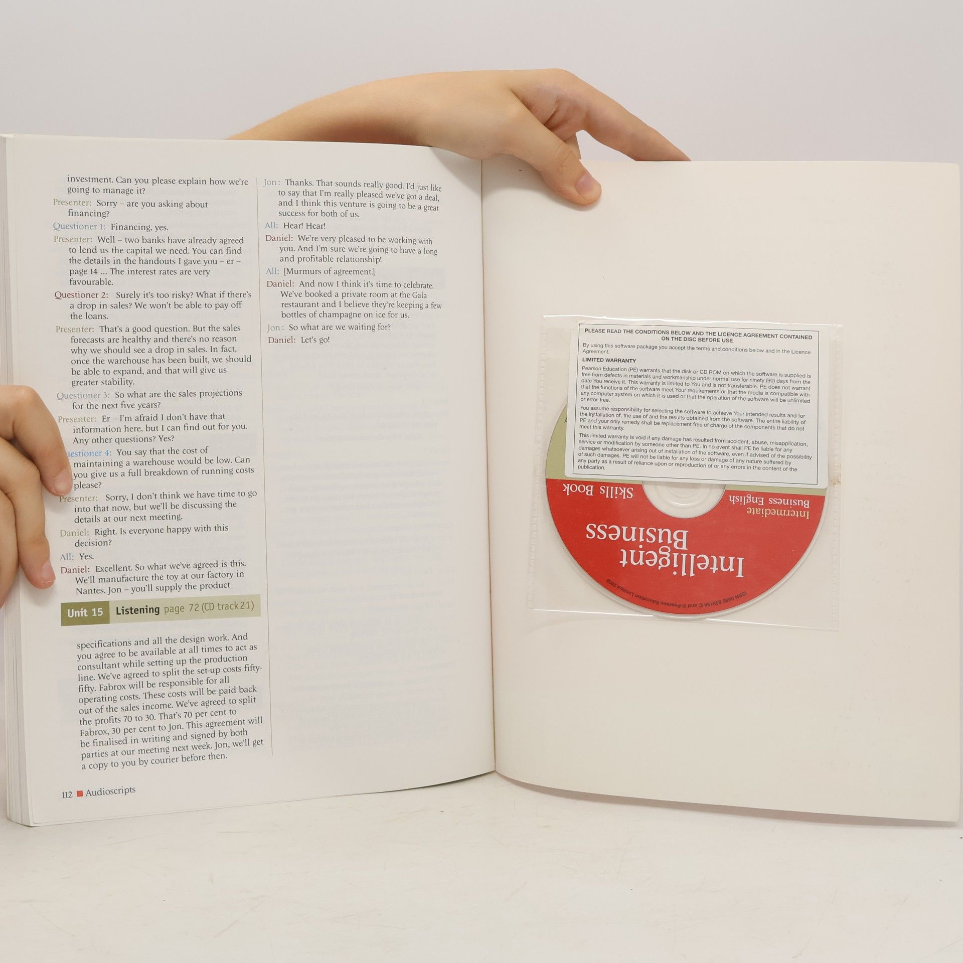 Christine Johnson Intelligent Business. Skills book