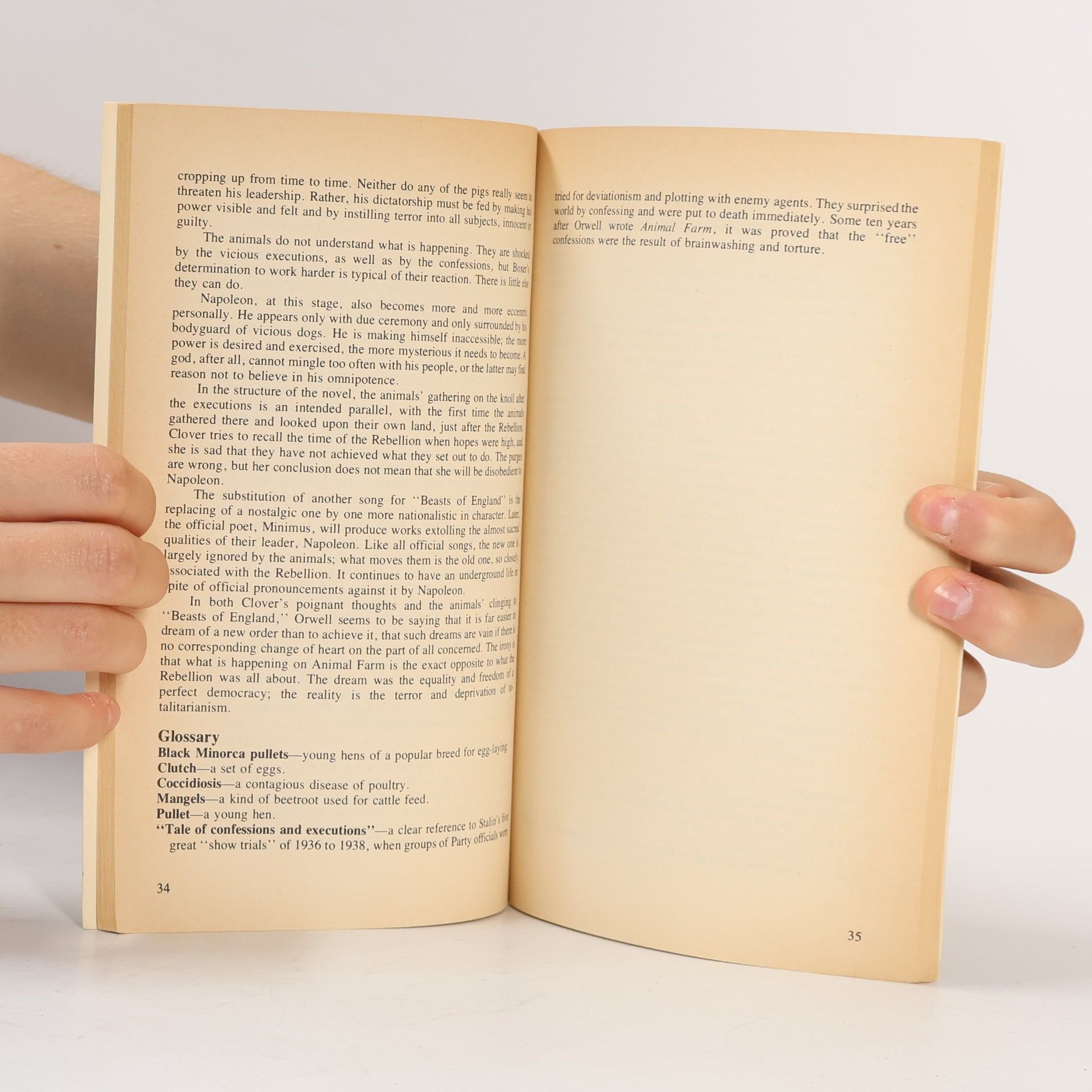 George Orwell Animal Farm. Notes