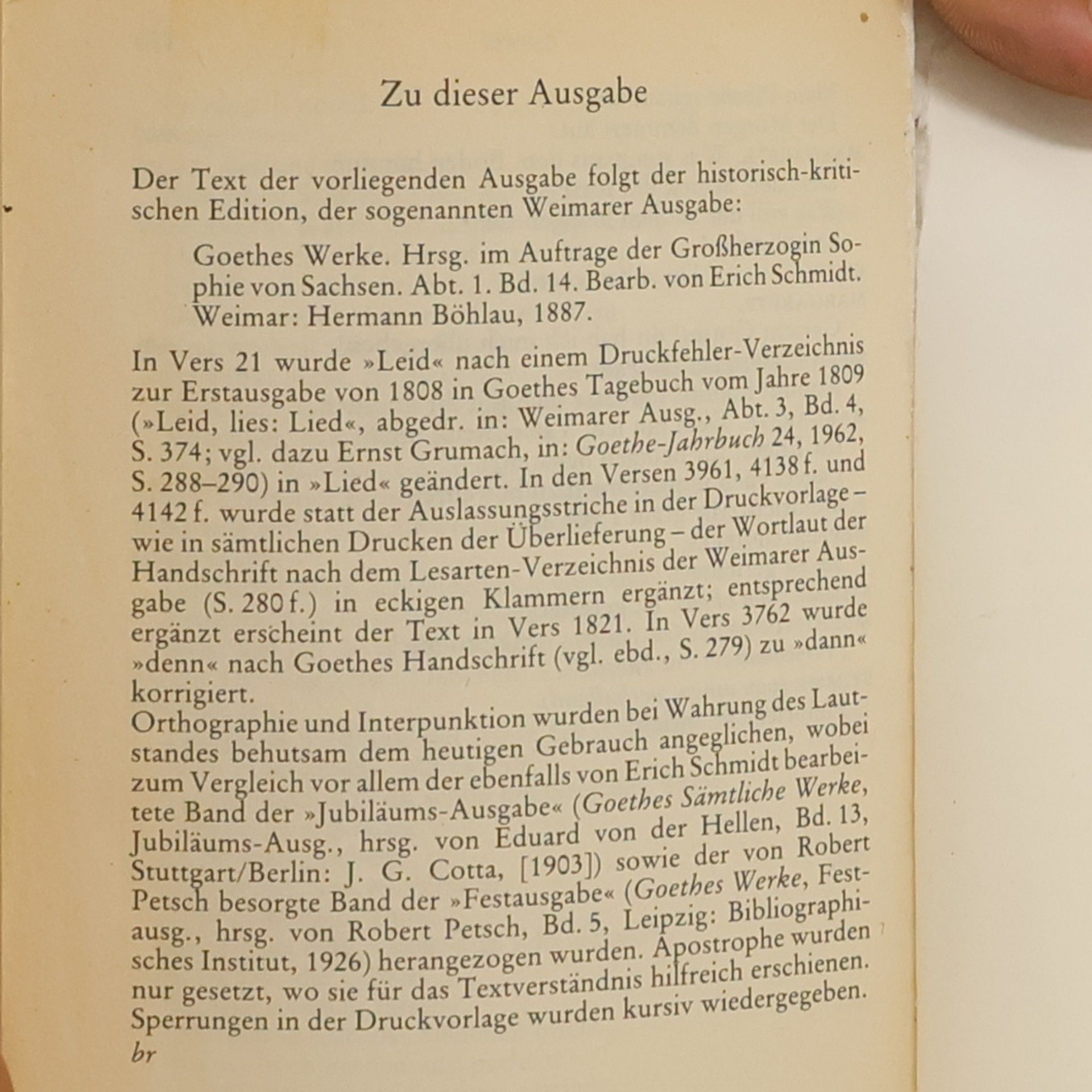 Johann Wolfgang von Goethe Faust. Erster Teil