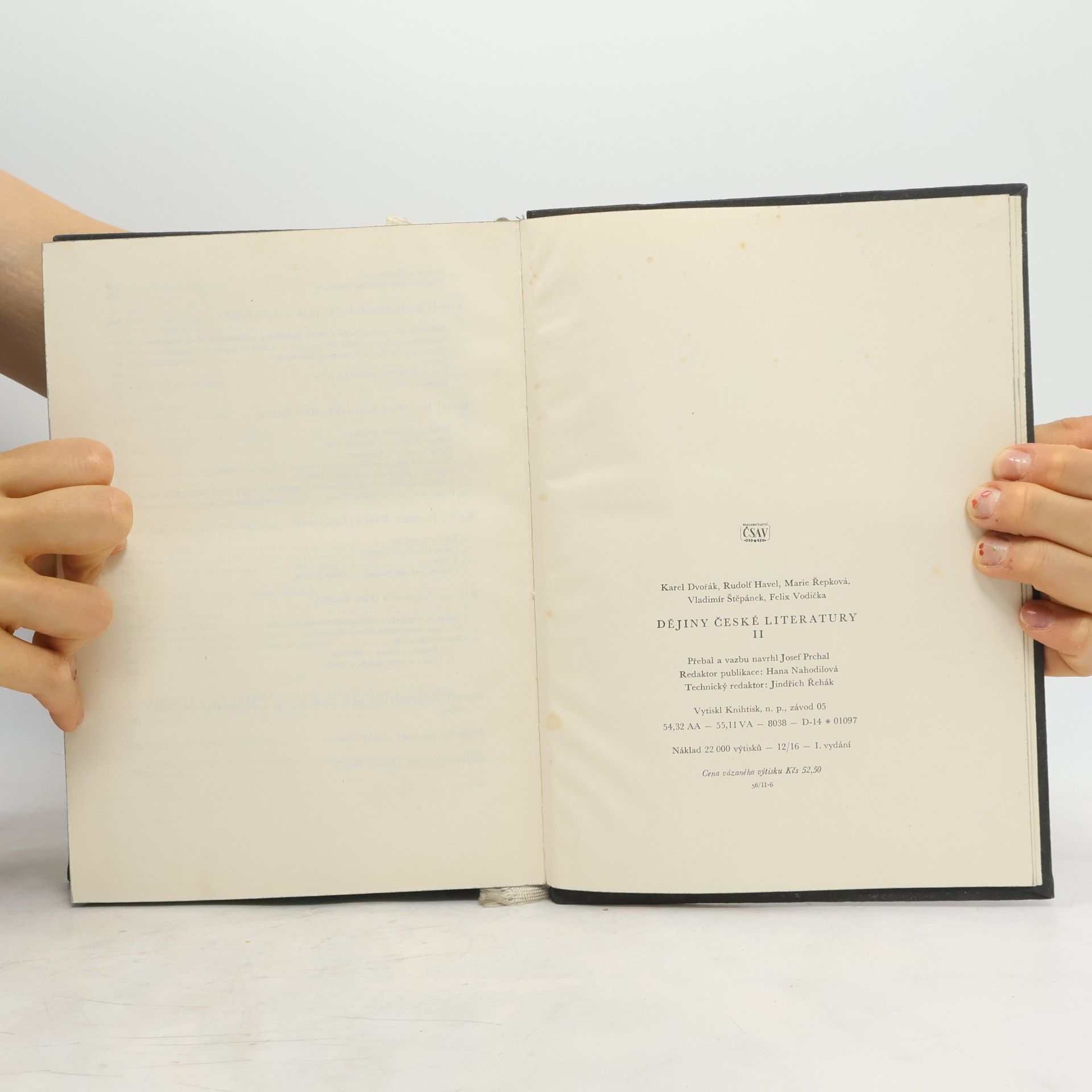 Autorenkollektiv Dějiny české literatury II.