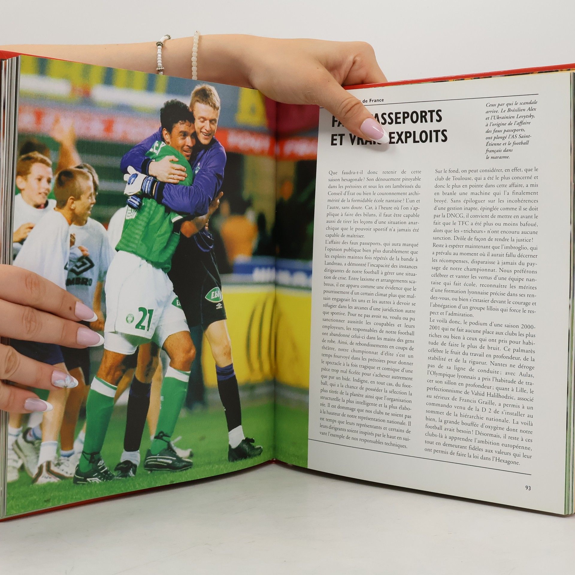Christian Vella L'Année du football 2001
