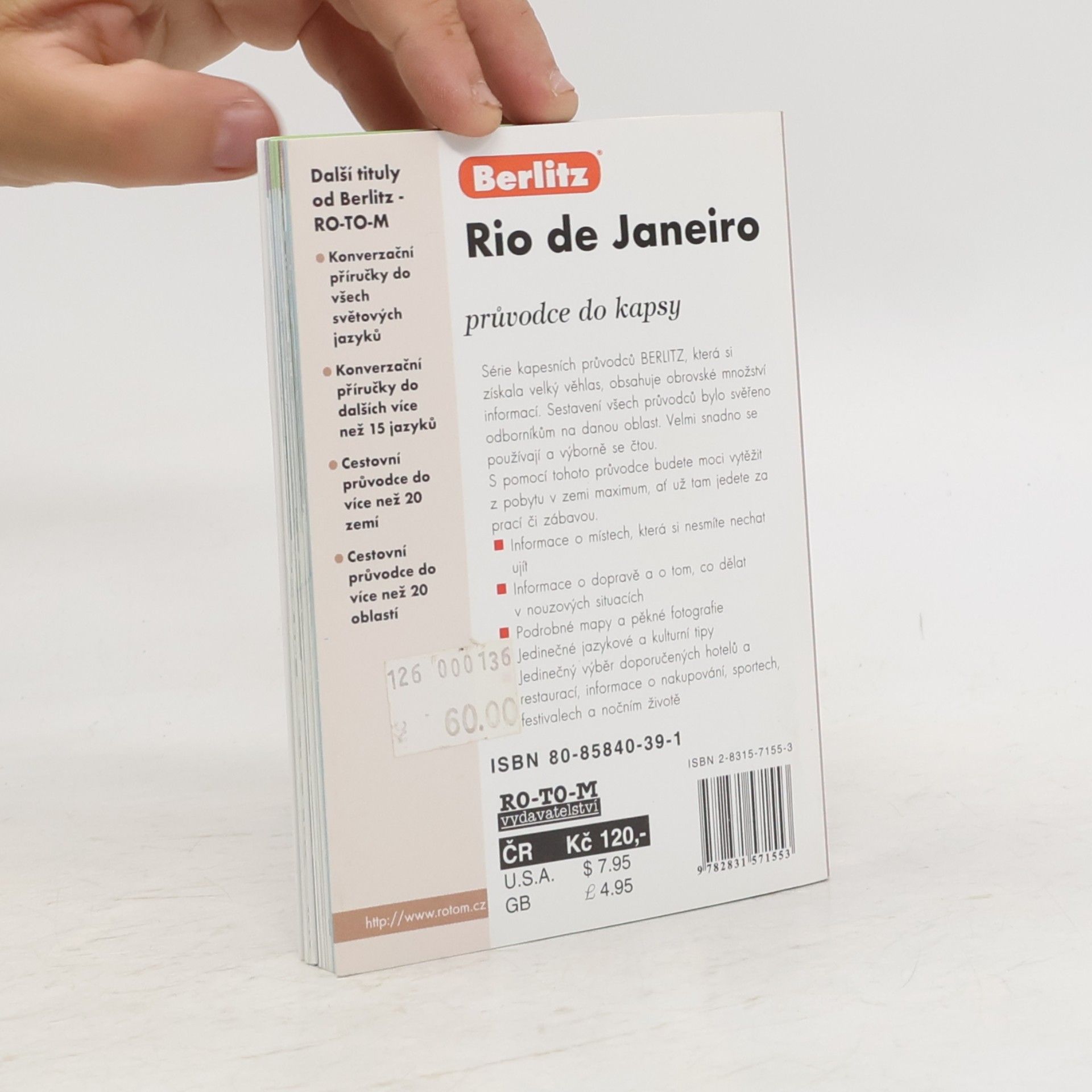 Ken Bernstein Rio de Janeiro : průvodce do kapsy