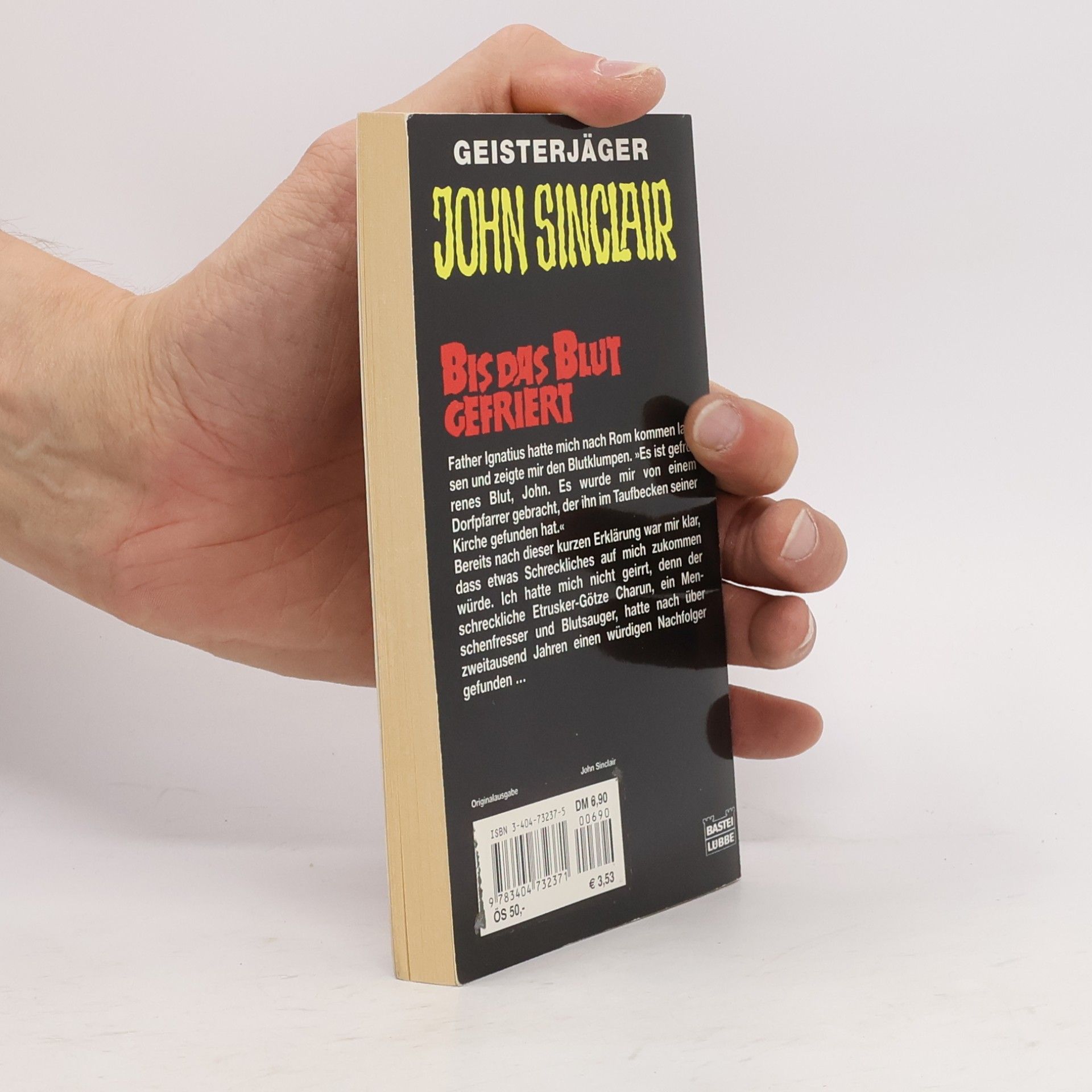 Jason Dark Geisterjäger John Sinclair, Bis das Blut gefriert. Horror-Roman