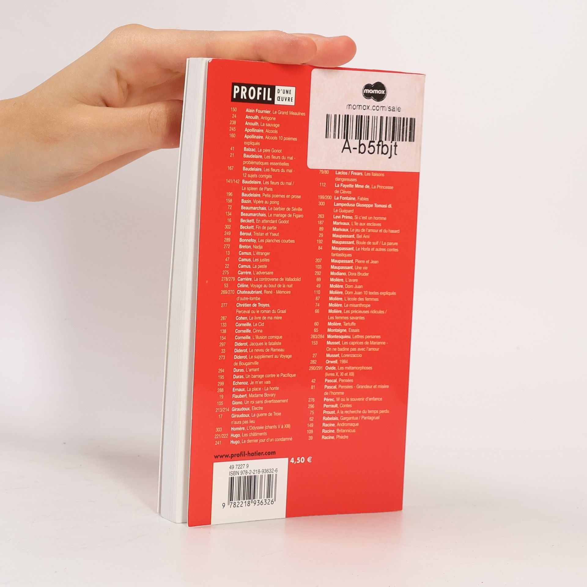 Samuel Beckett Profil Bac - 302: Fin de partie