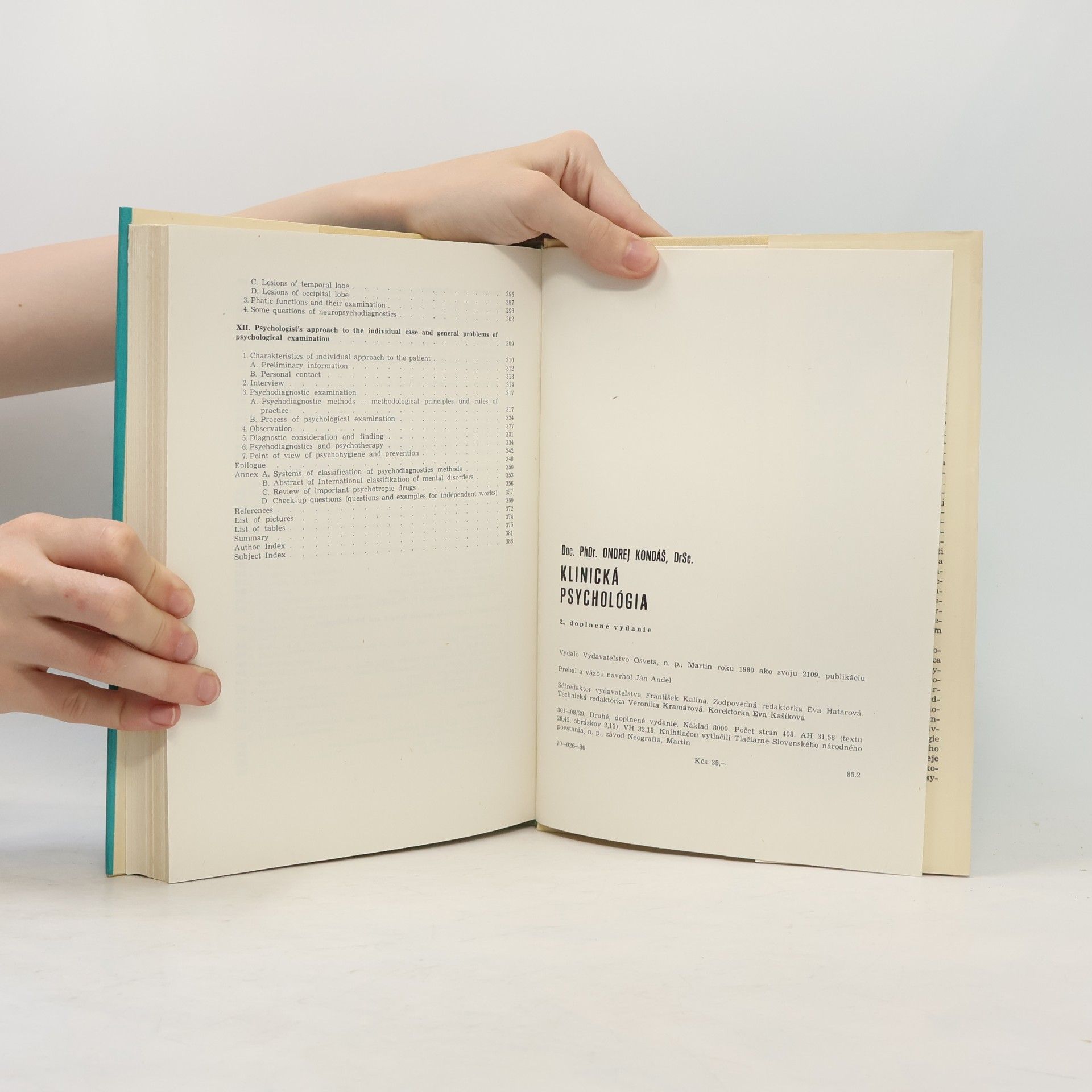 Ondrej Kondáš Klinická psychológia