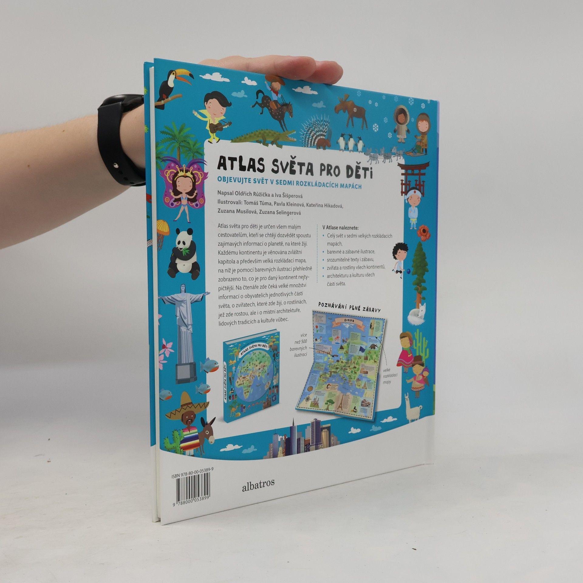 Iva Šišperová Atlas světa pro děti