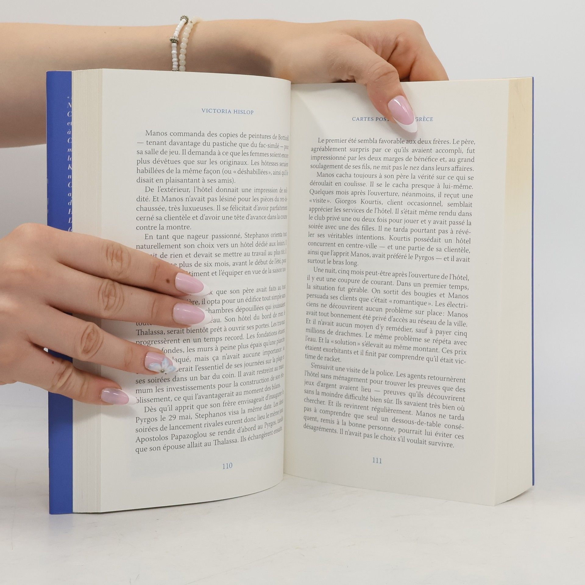 Victoria Hislop Cartes postales de Grèce