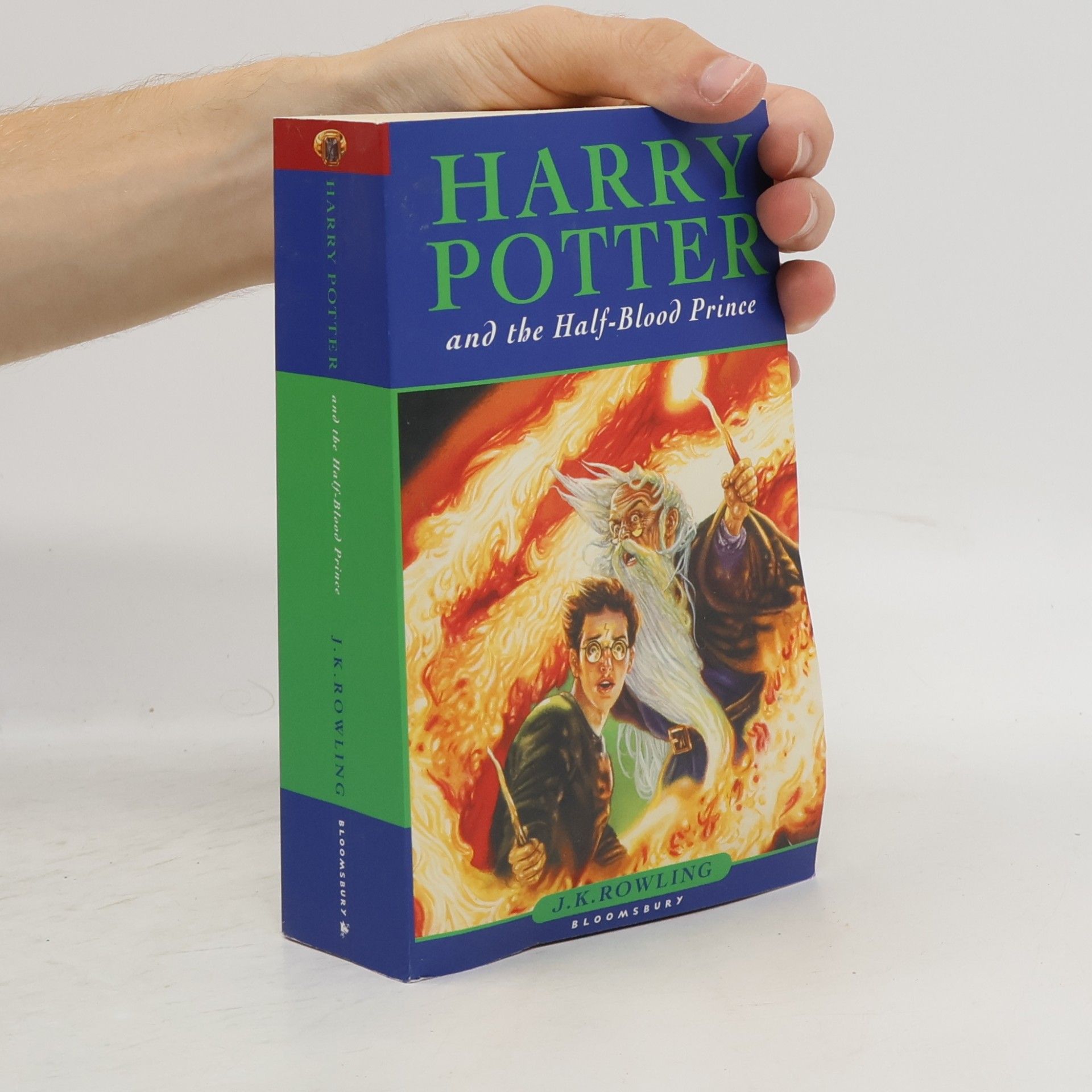 J. K. Rowling Harry Potter and the Half-Blood Prince.