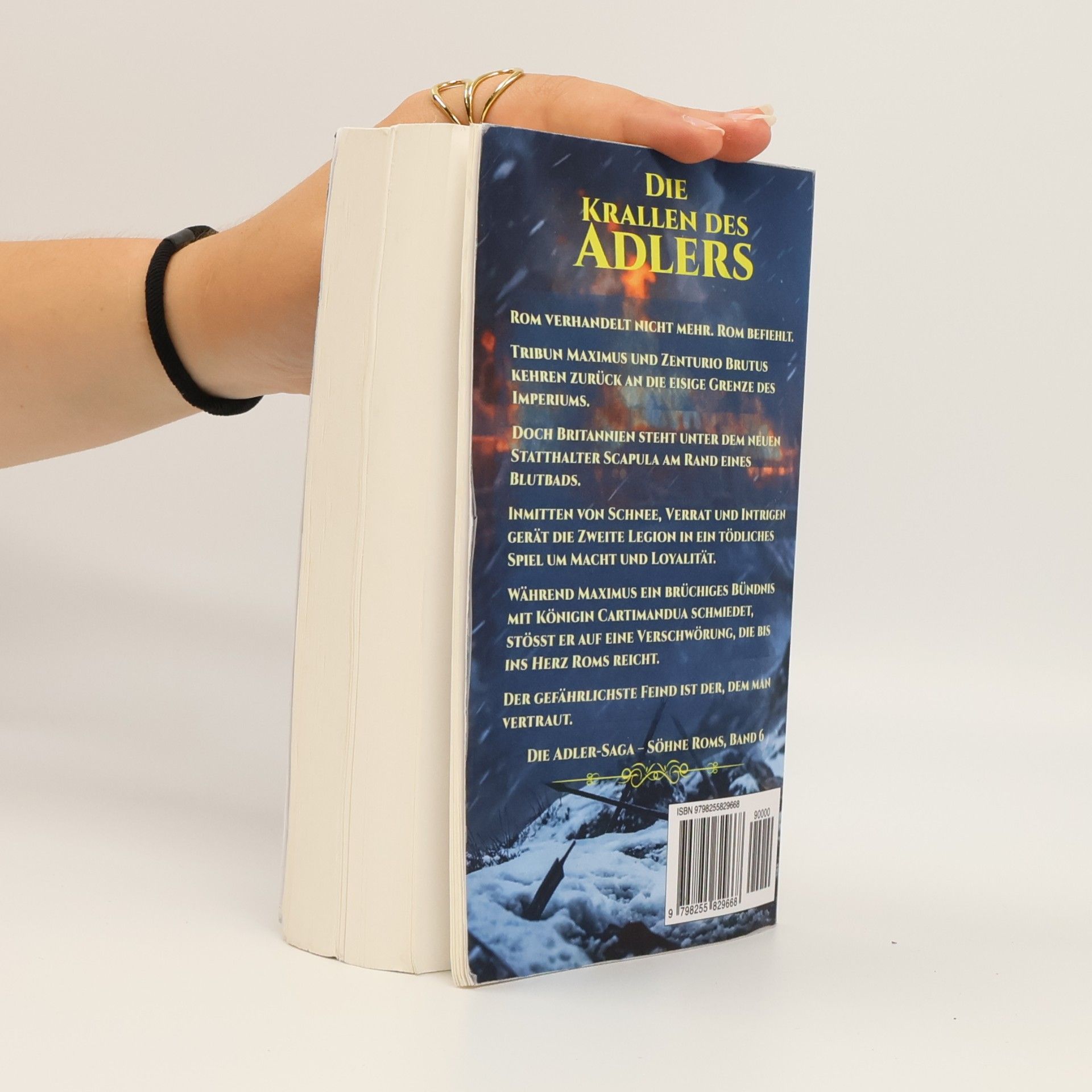 Marc Beuster Die Krallen des Adlers: Historischer Römer-Abenteuerroman – Epische Schlachten, Intrigen und Heldentum im antiken Rom (DIE ADLER SAGA - SÖHNE ROMS, Band 6)