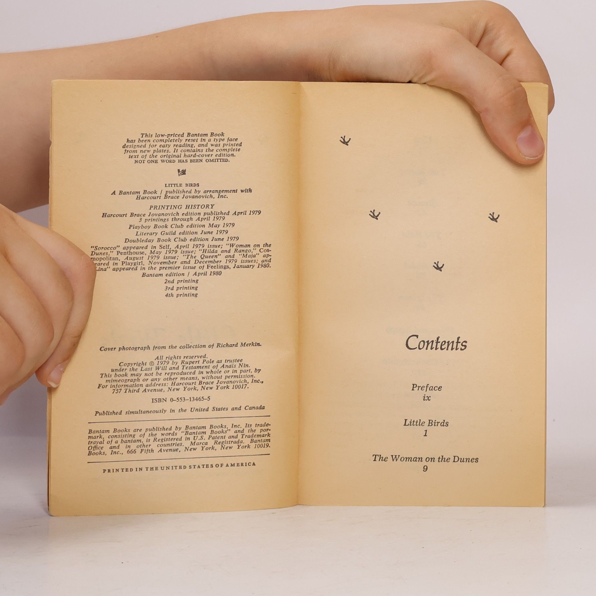 Anaïs Nin Little Birds
