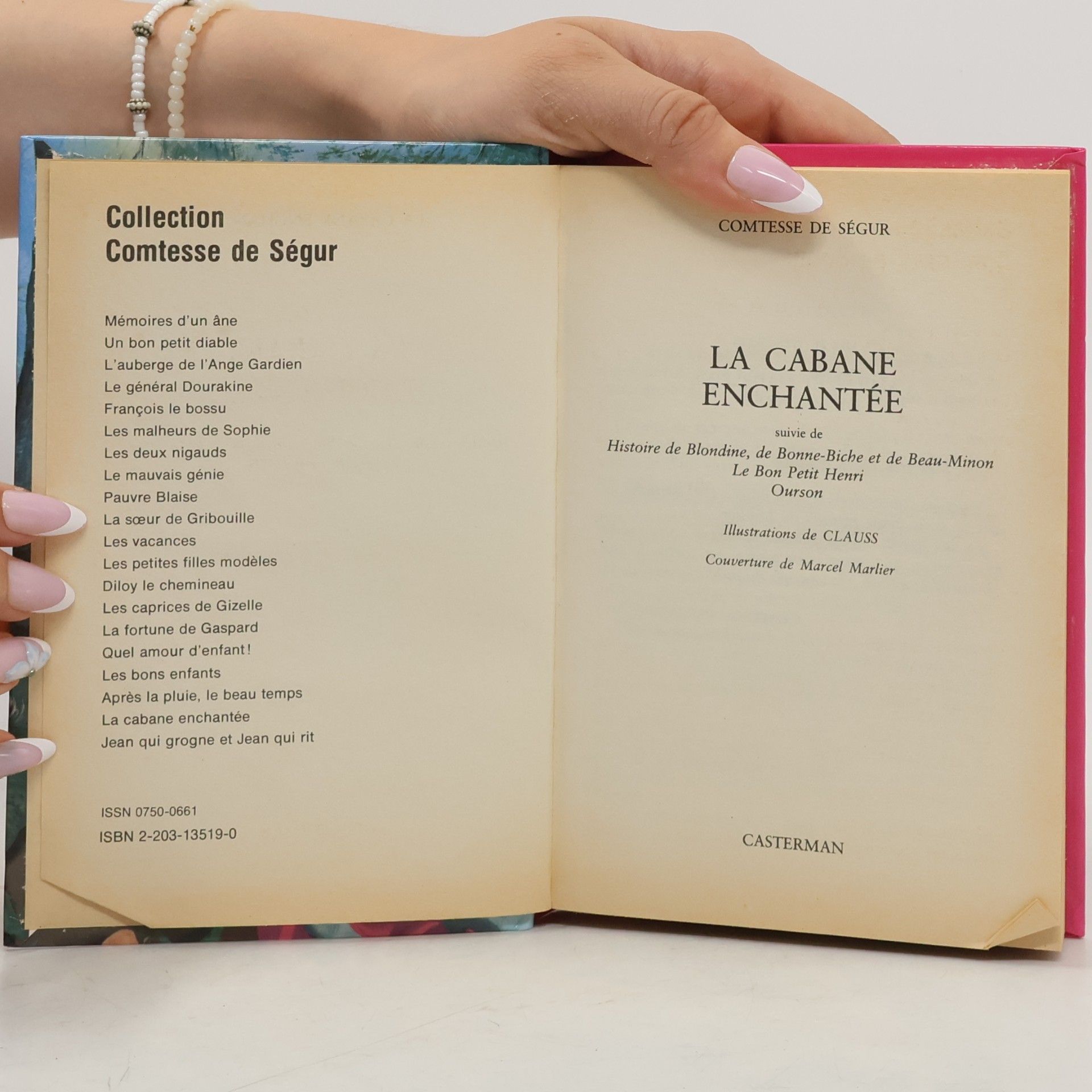 Sophie comtesse de Ségur La cabane enchantée