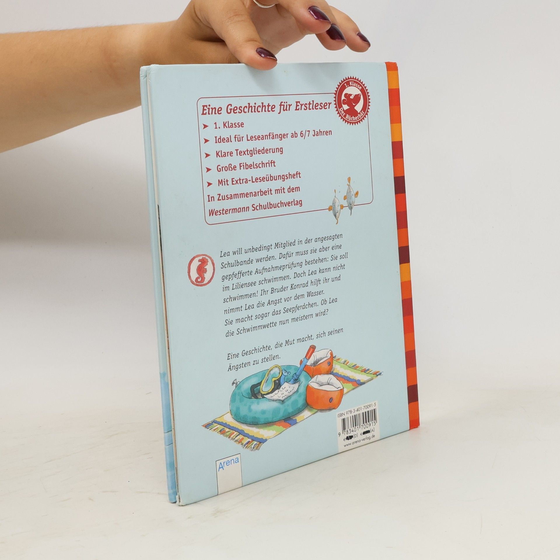 Christina Koenig Der Bücherbär - 1. Klasse: Lea und die Schwimmwette