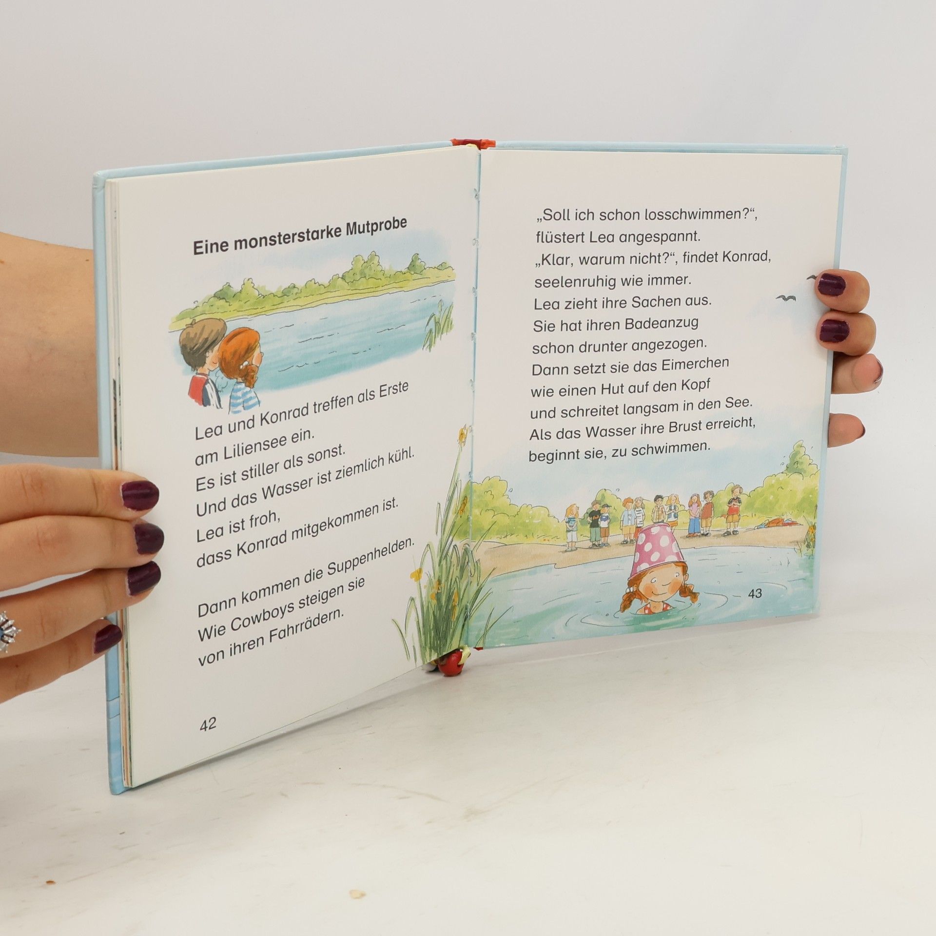 Christina Koenig Der Bücherbär - 1. Klasse: Lea und die Schwimmwette