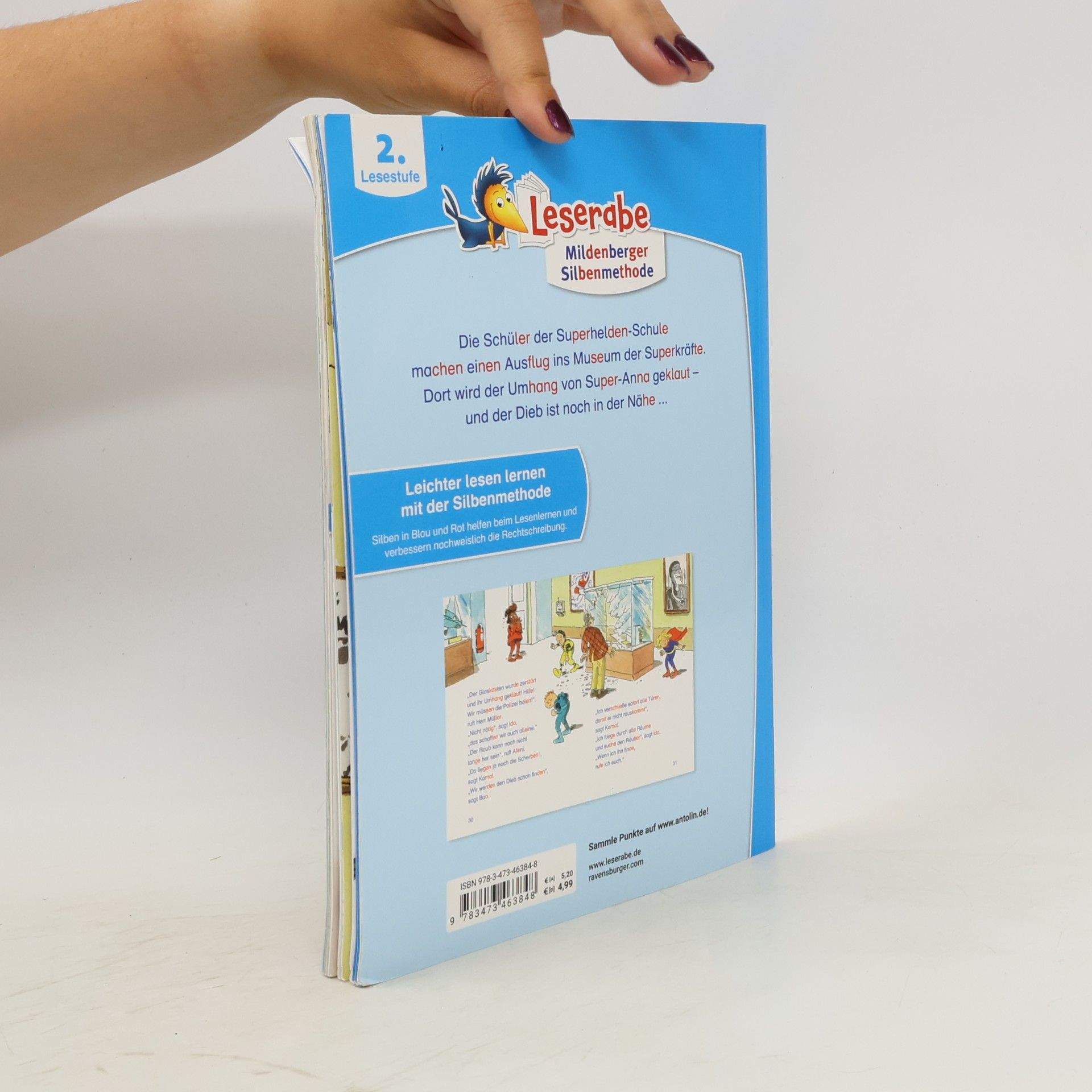 Rüdiger Bertram Die Superhelden-Schule - lesen lernen mit dem Leseraben - Erstlesebuch - Kinderbuch ab 7 Jahren mit Silbengeschichten zum Lesenlernen (Leserabe 2. Klasse mit Mildenberger Silbenmethode)