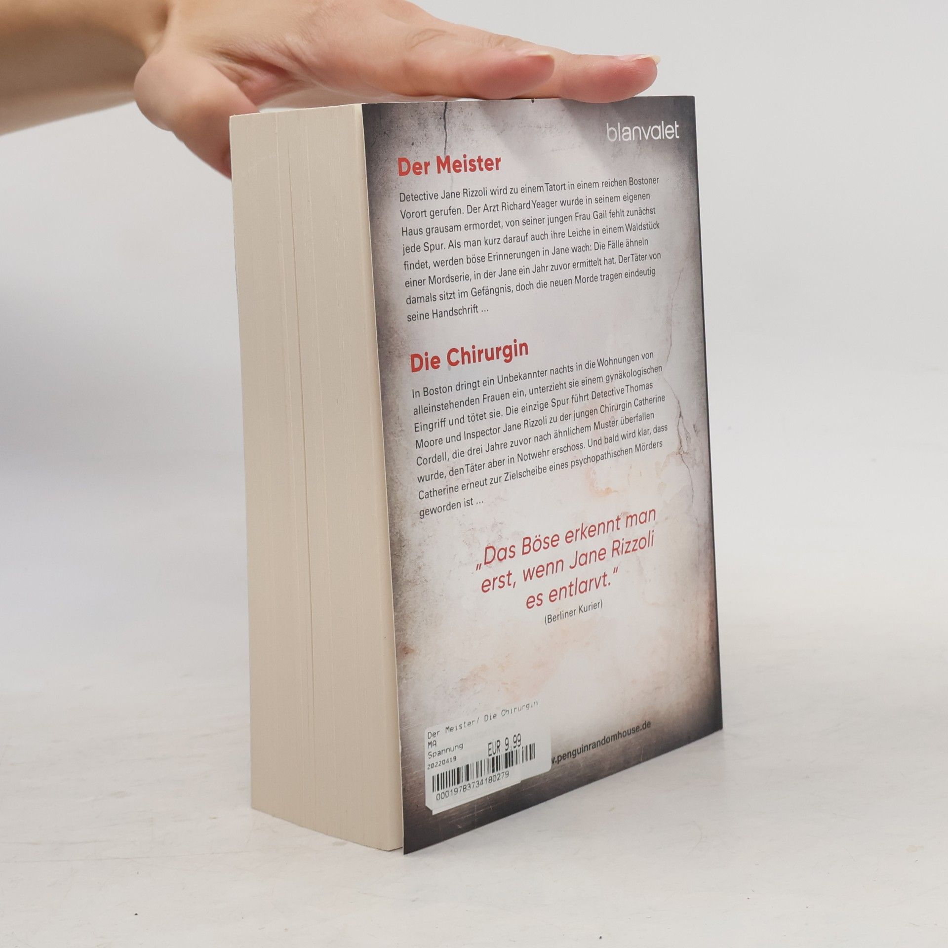 Tess Gerritsen Der Meister. Die Chirurgin
