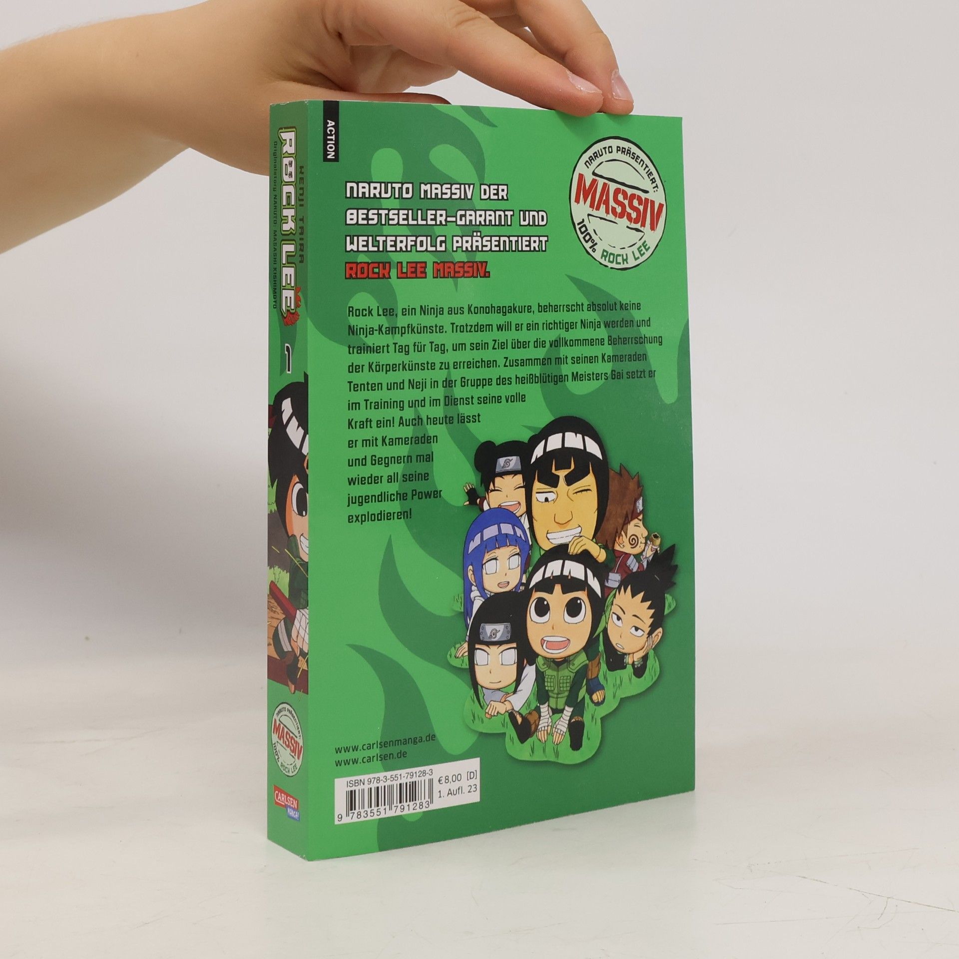 Masashi Kishimoto Rock Lee Massiv 1