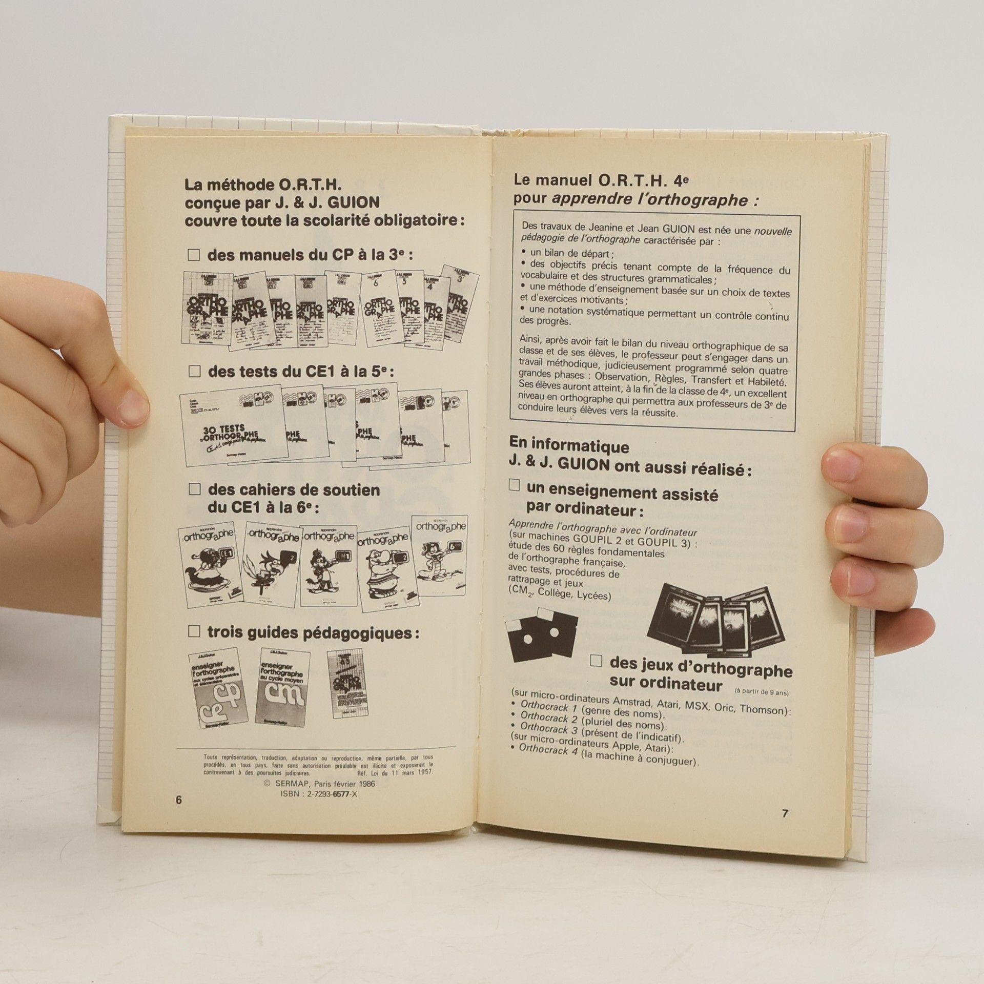 Jeanine Guion O.R.T.H. - 4: Apprendre l'orthographe