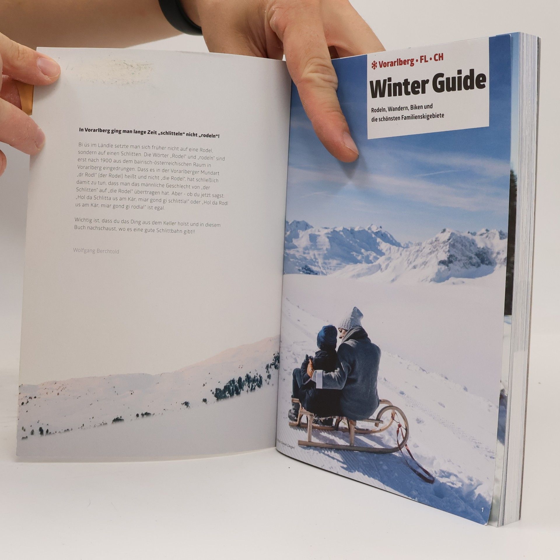 Alexander Sonderegger Winter Guide. Rodeln, Wandern, Biken und die schönsten Familienskigebiete