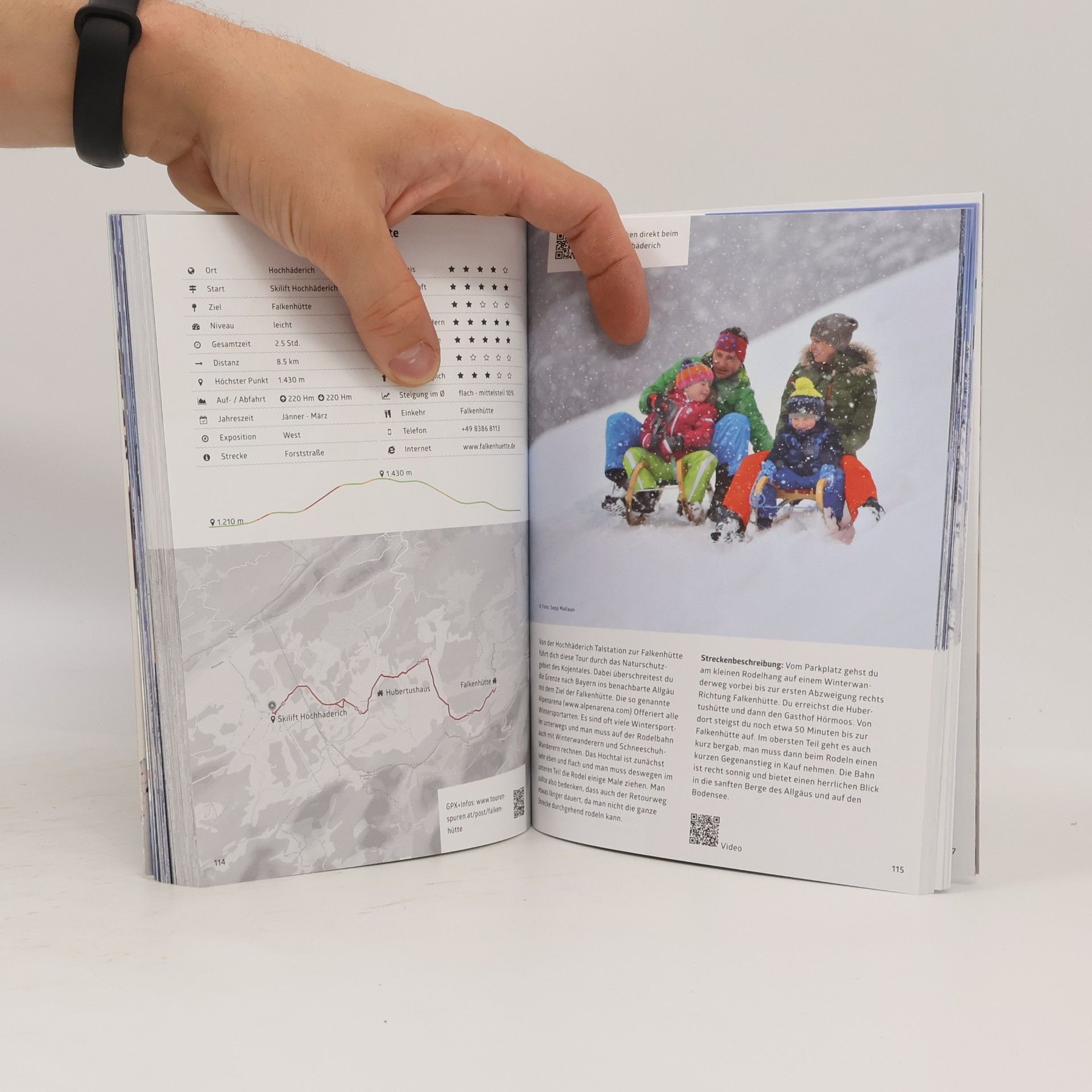 Alexander Sonderegger Winter Guide. Rodeln, Wandern, Biken und die schönsten Familienskigebiete