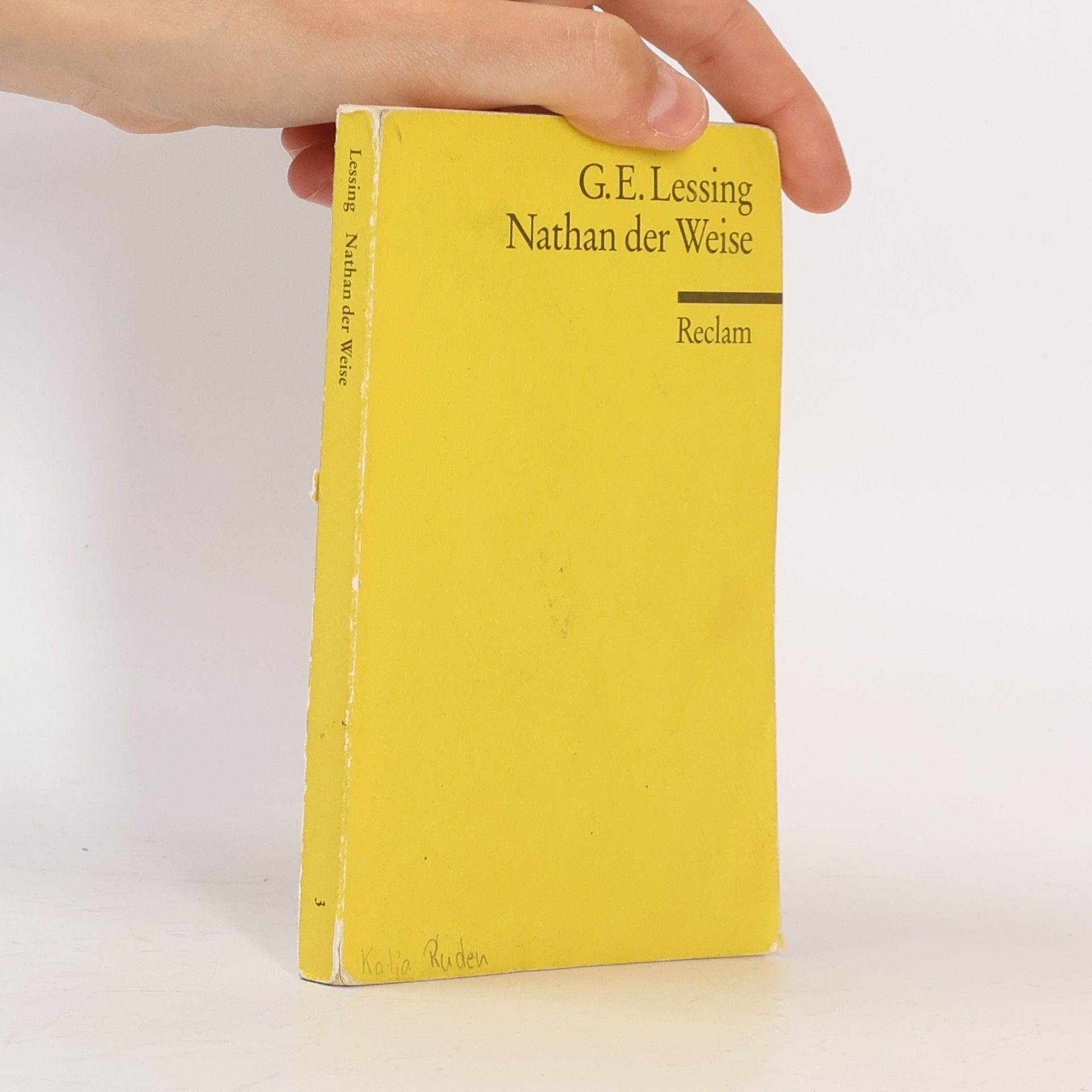 Gotthold Ephraim Lessing Nathan der Weise