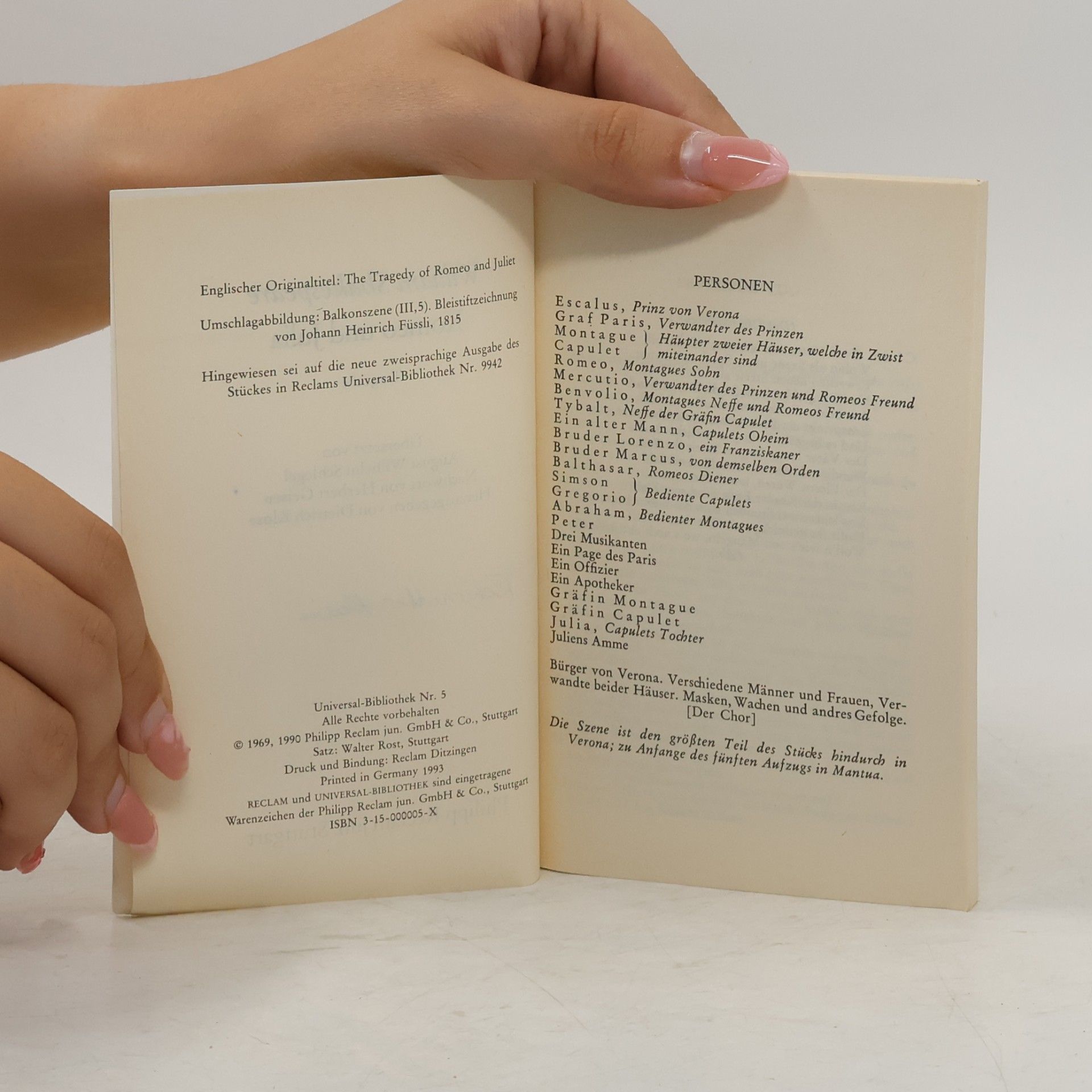 William Shakespeare Romeo und Julia