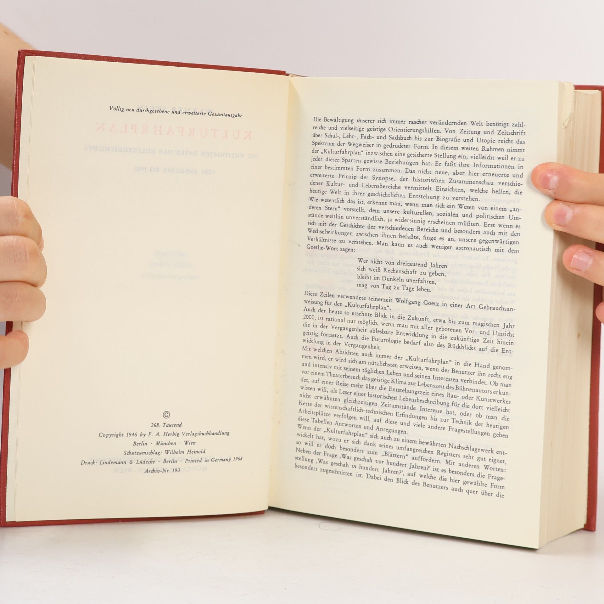 Werner Stein Kulturfahrplan