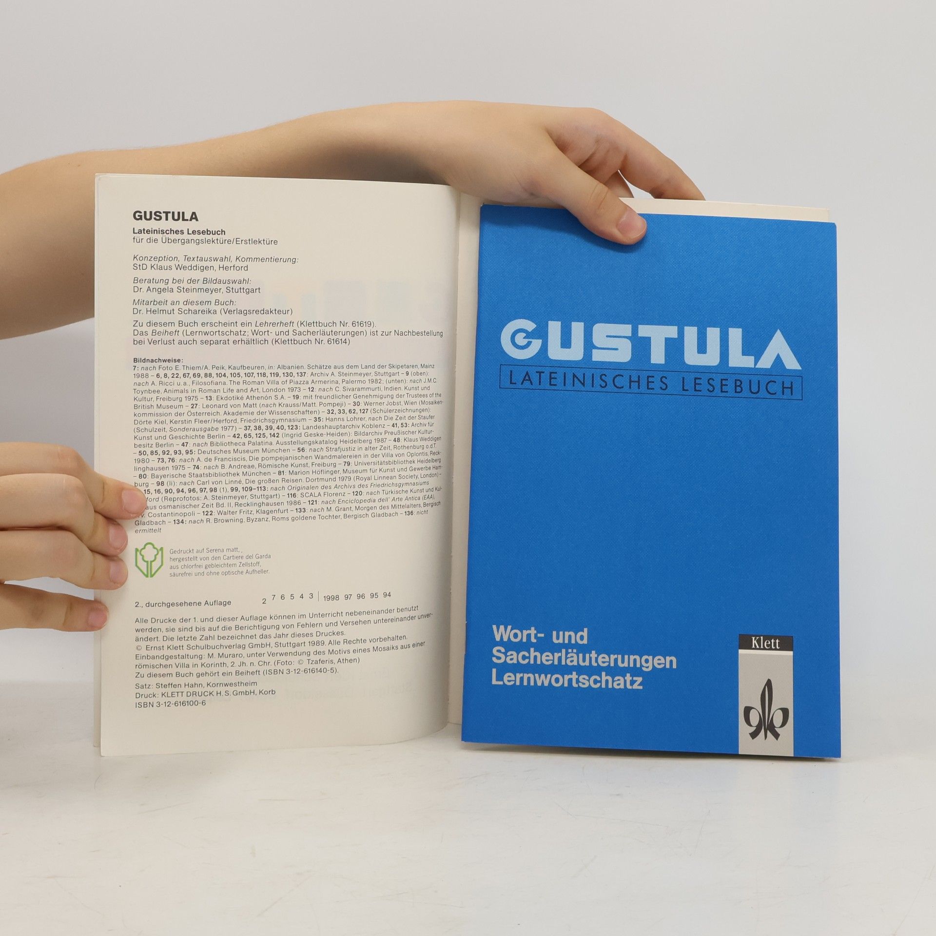 Gustula: lateinisches Lesebuch. [Hauptbd.]