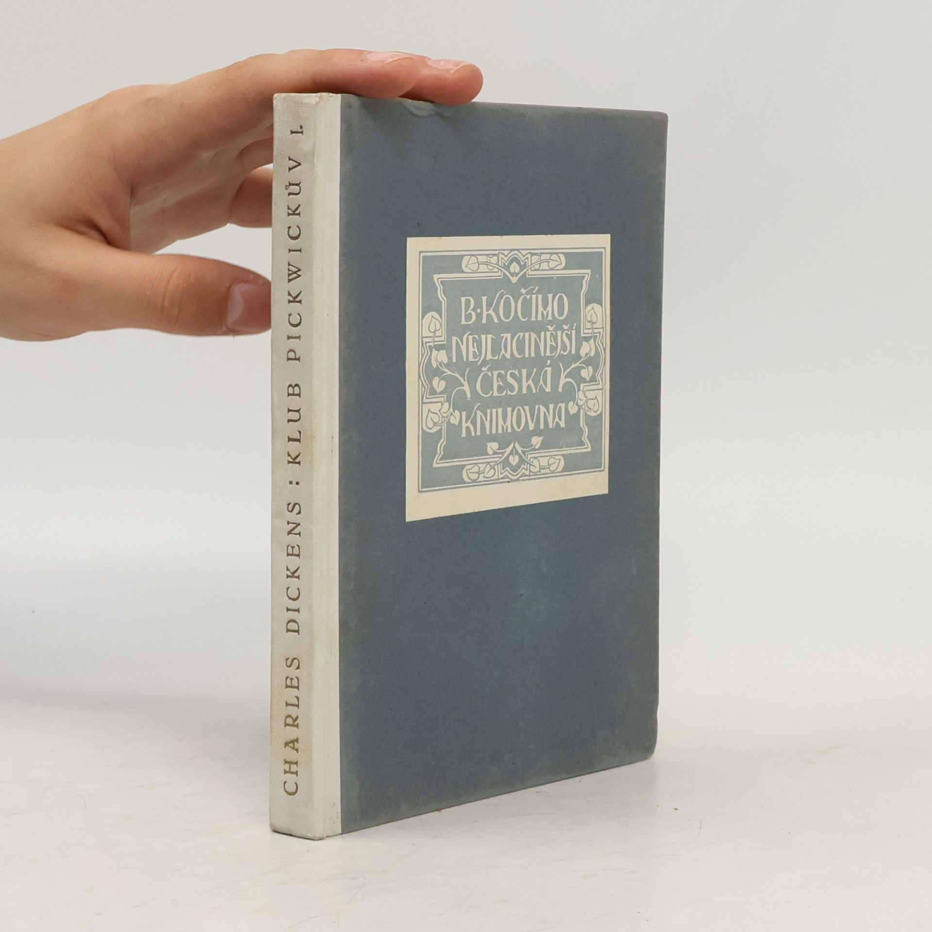 Charles Dickens Pickwickův klub: část první