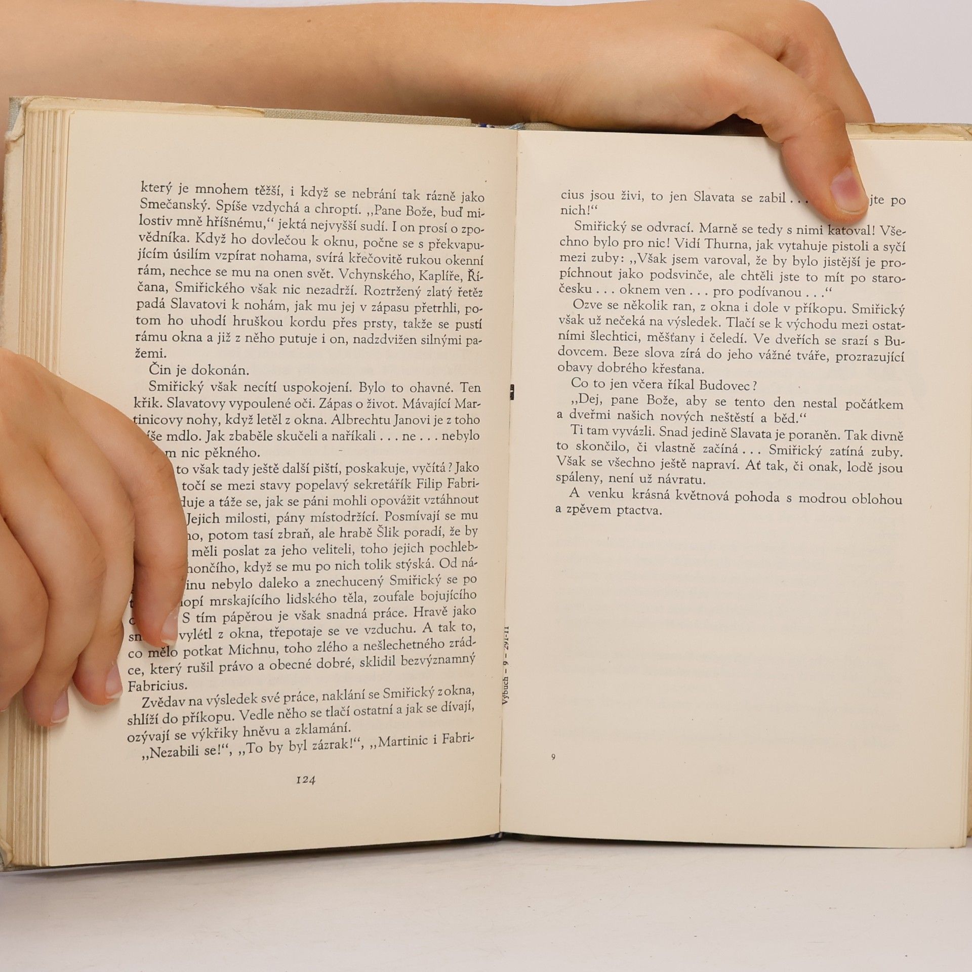 Radovan Šimáček Výbuch