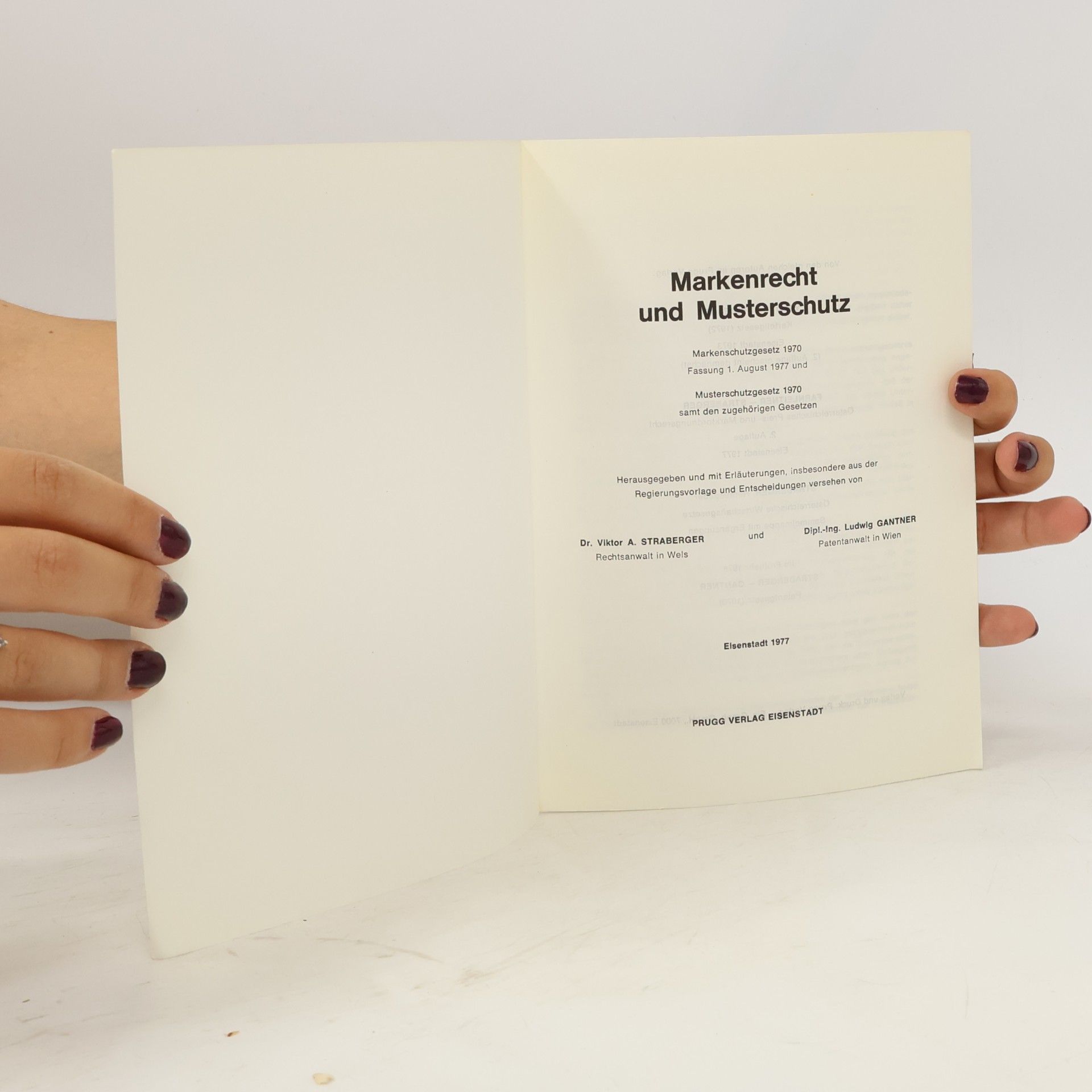 Autorenkollektiv Markenrecht und Musterschutz