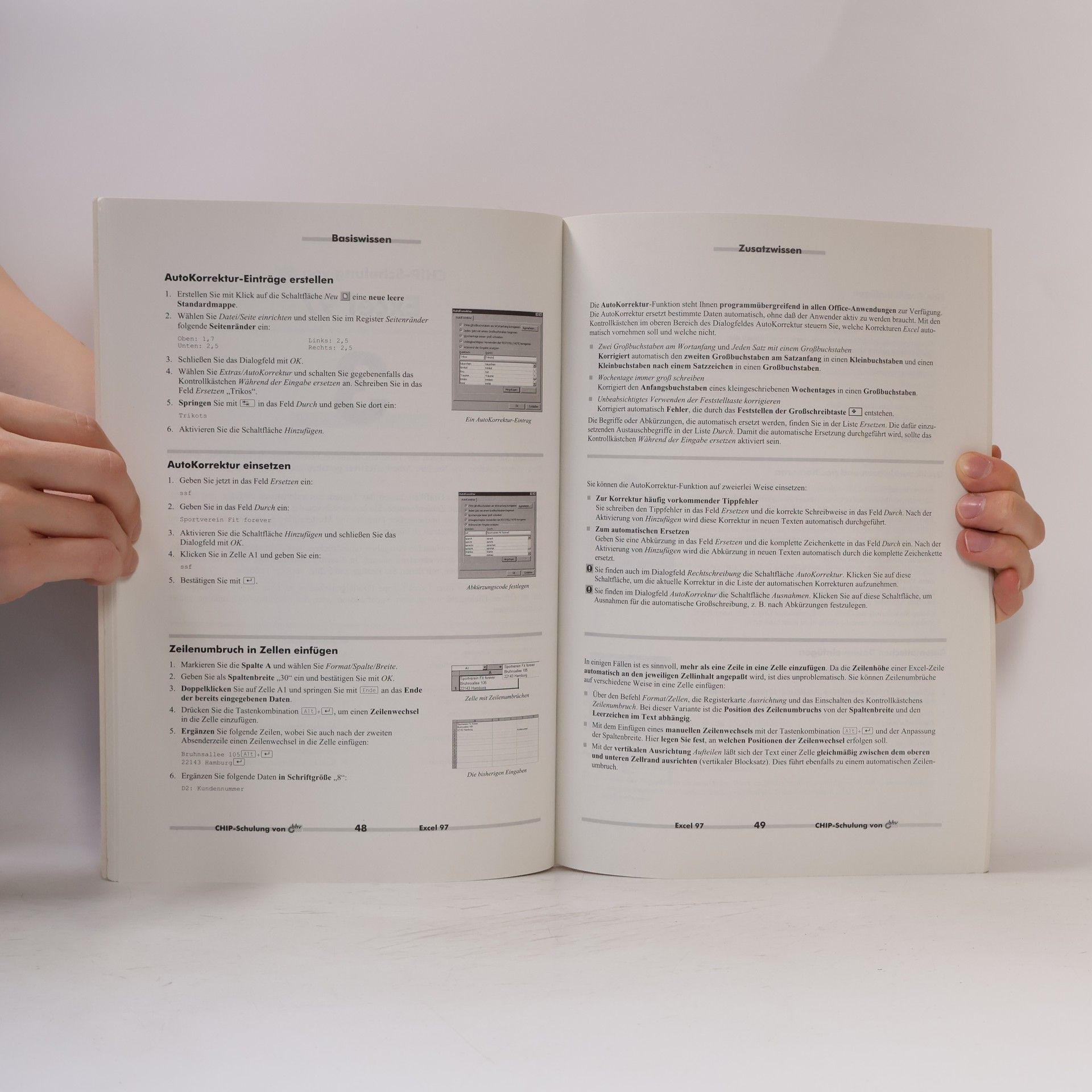 Ignatz Schels CHIP Schulung: Excel 97: Selbststudium und Seminarbegleitung