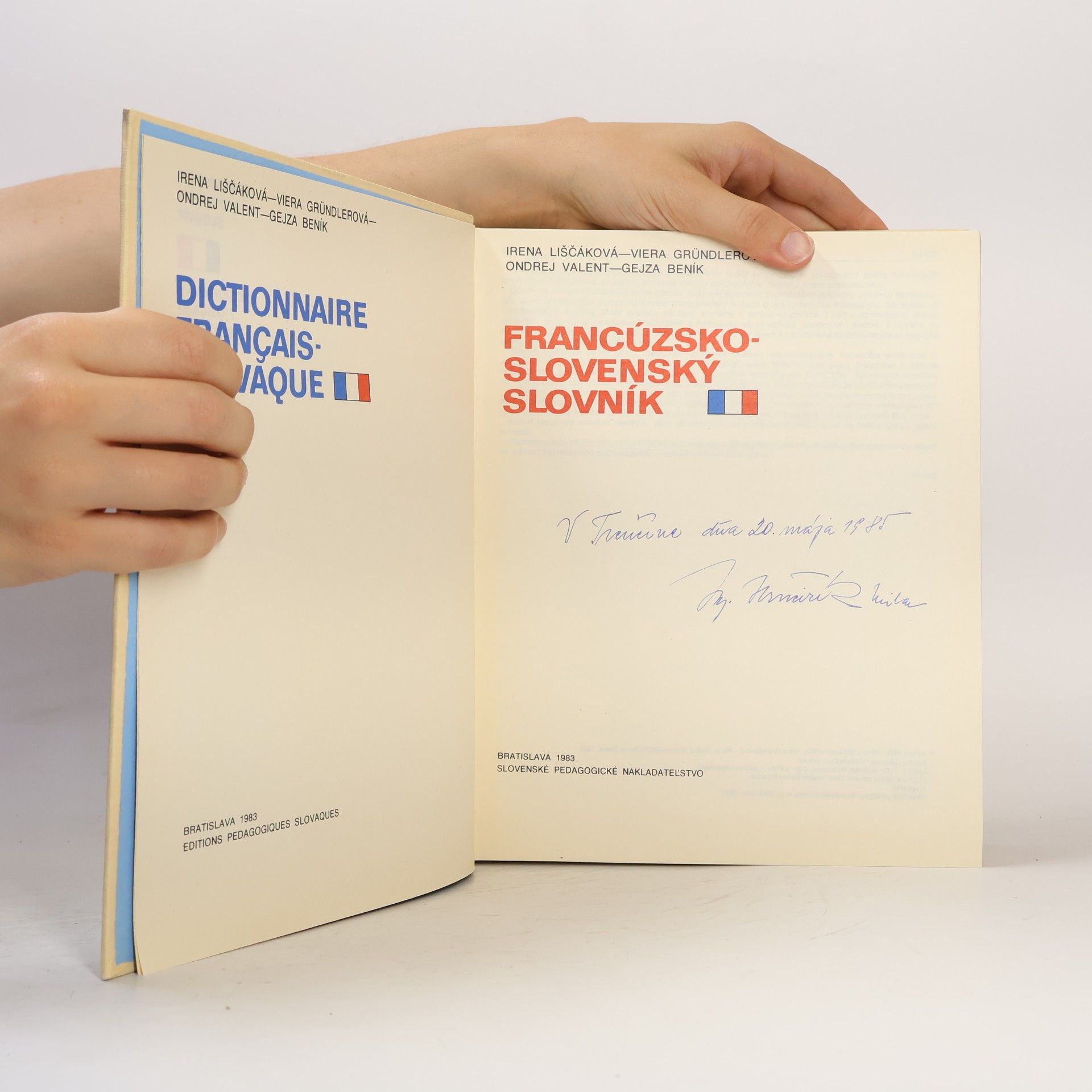 Irena Liščáková Francúzsko-slovenský slovník