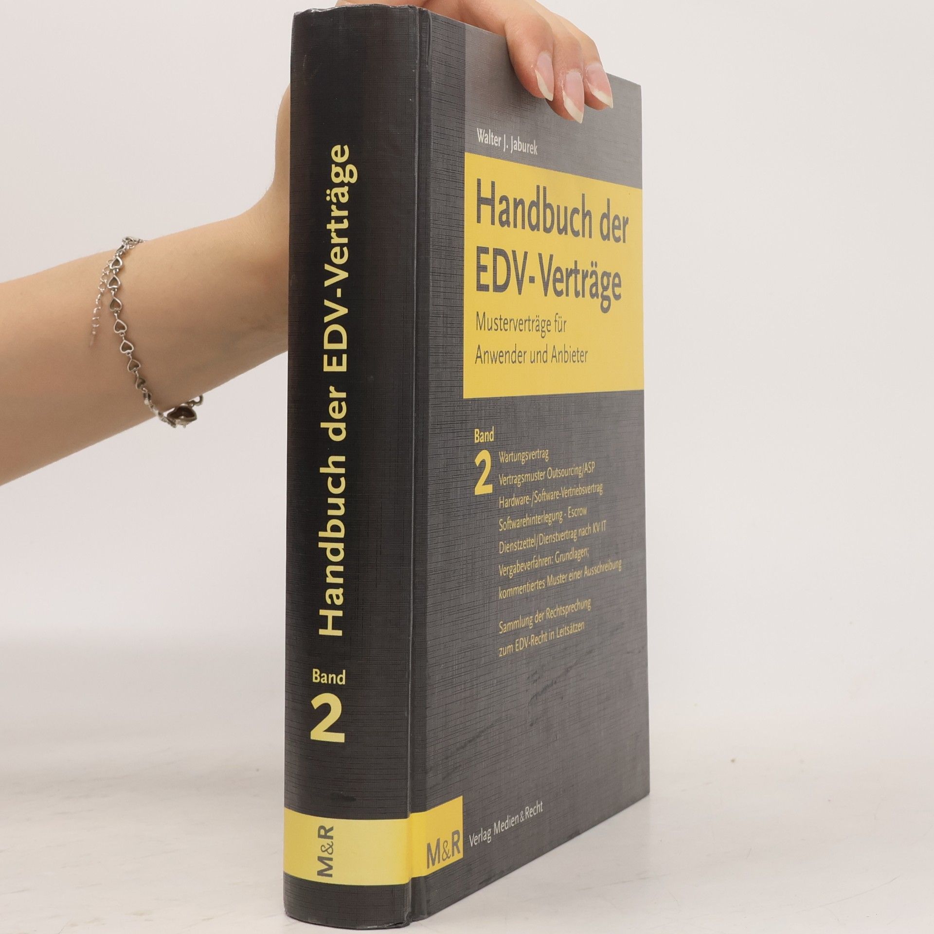 Walter J. Jaburek Handbuch der EDV-Verträge