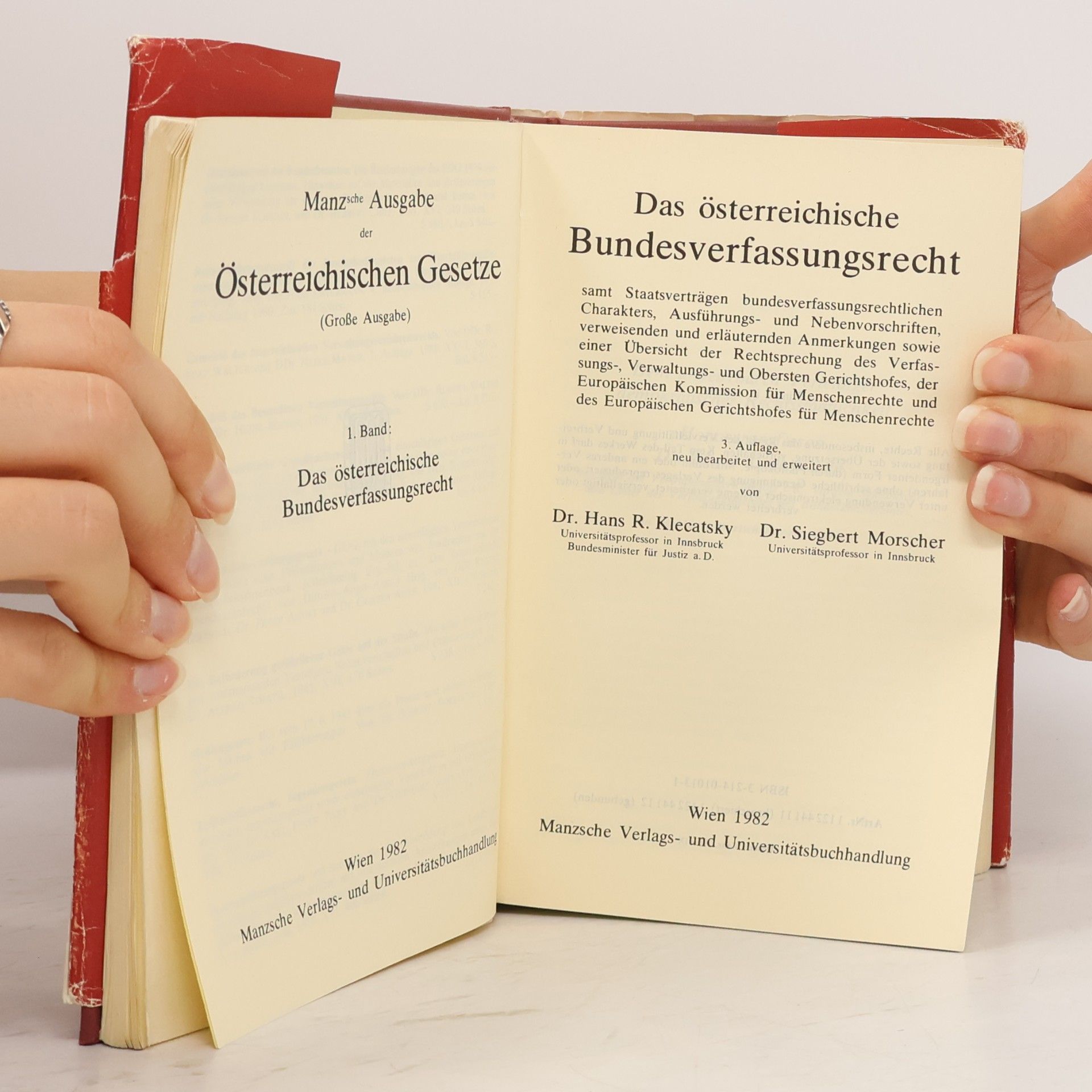 Autorenkollektiv Das österreichische Bundesverfassungsrecht