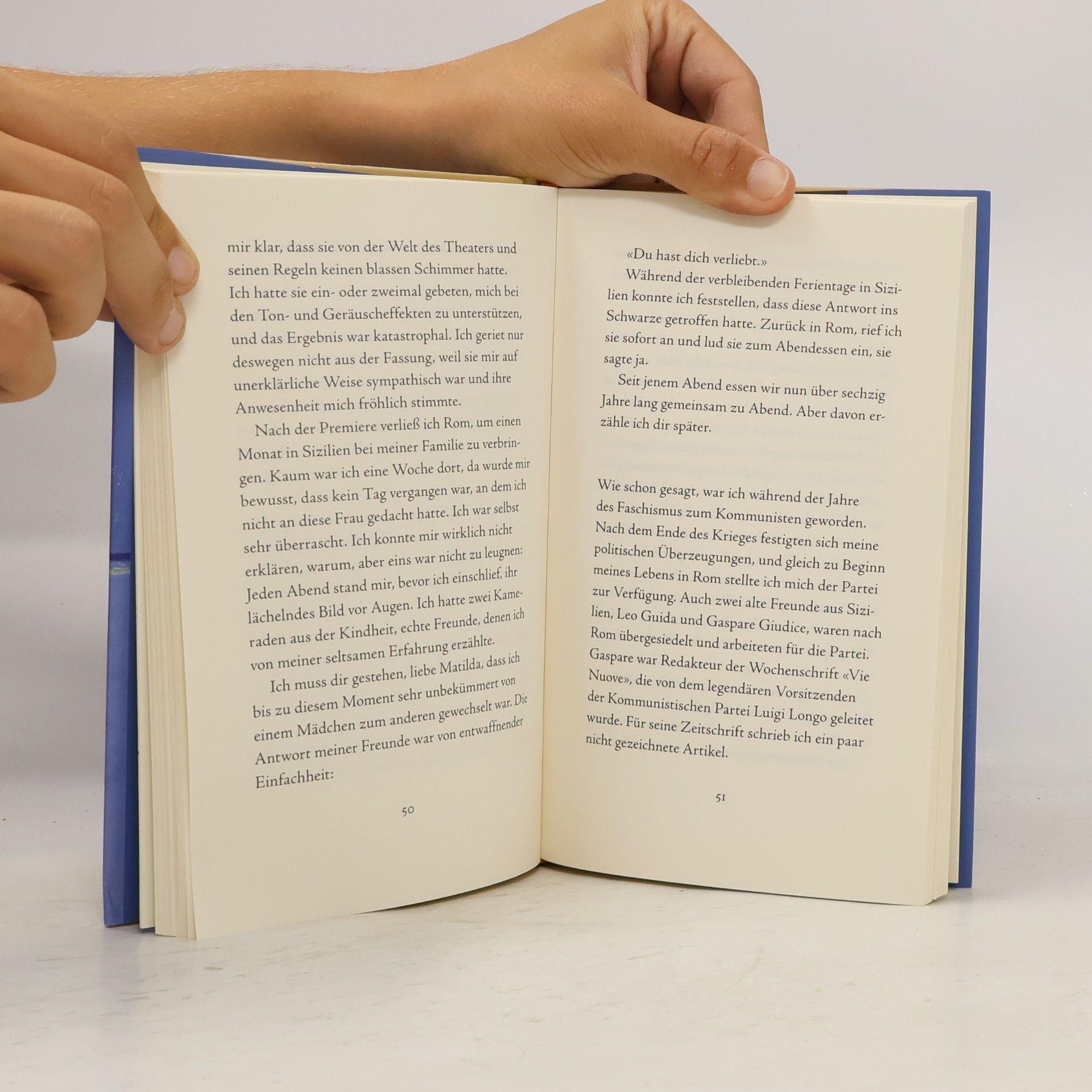 Andrea Camilleri Brief an Matilda
