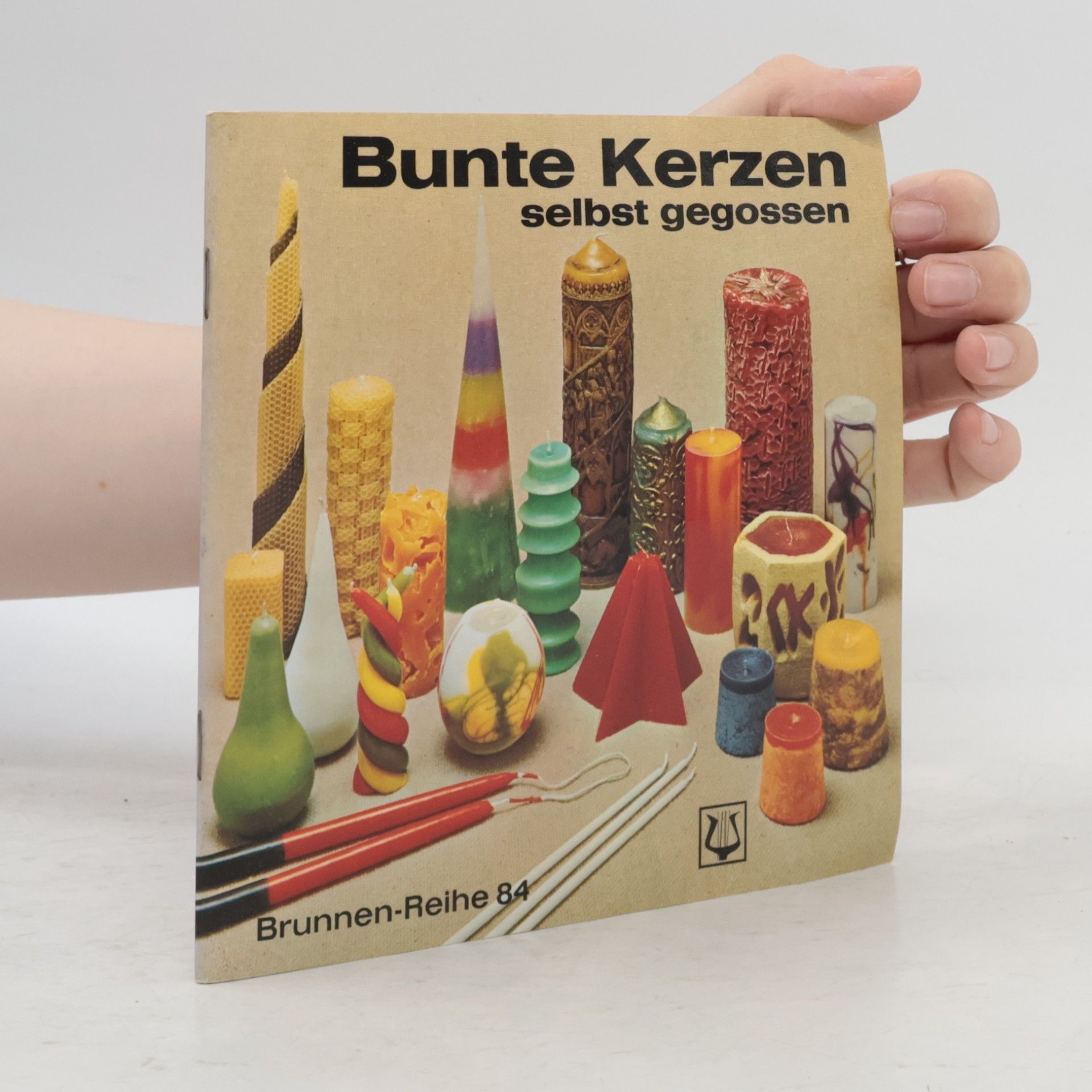Anne Collings Bunte Kerzen selbst gegossen