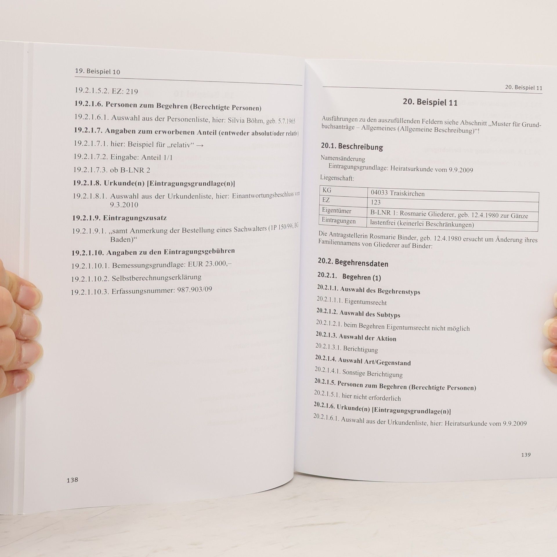 Reinhard Bayer Grundbuch NEU