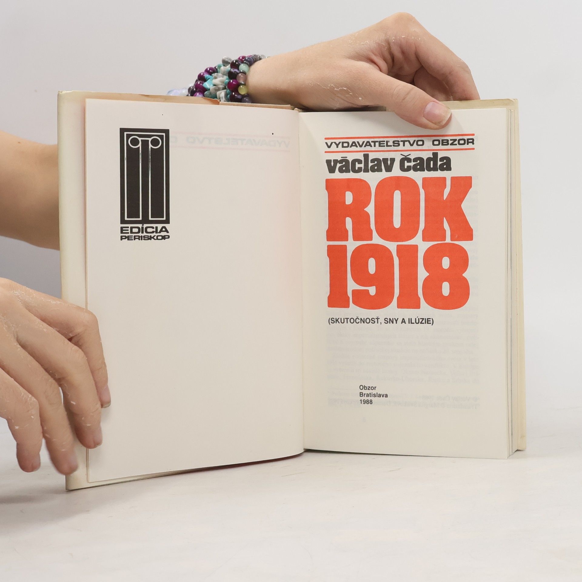Václav Čada Rok 1918
