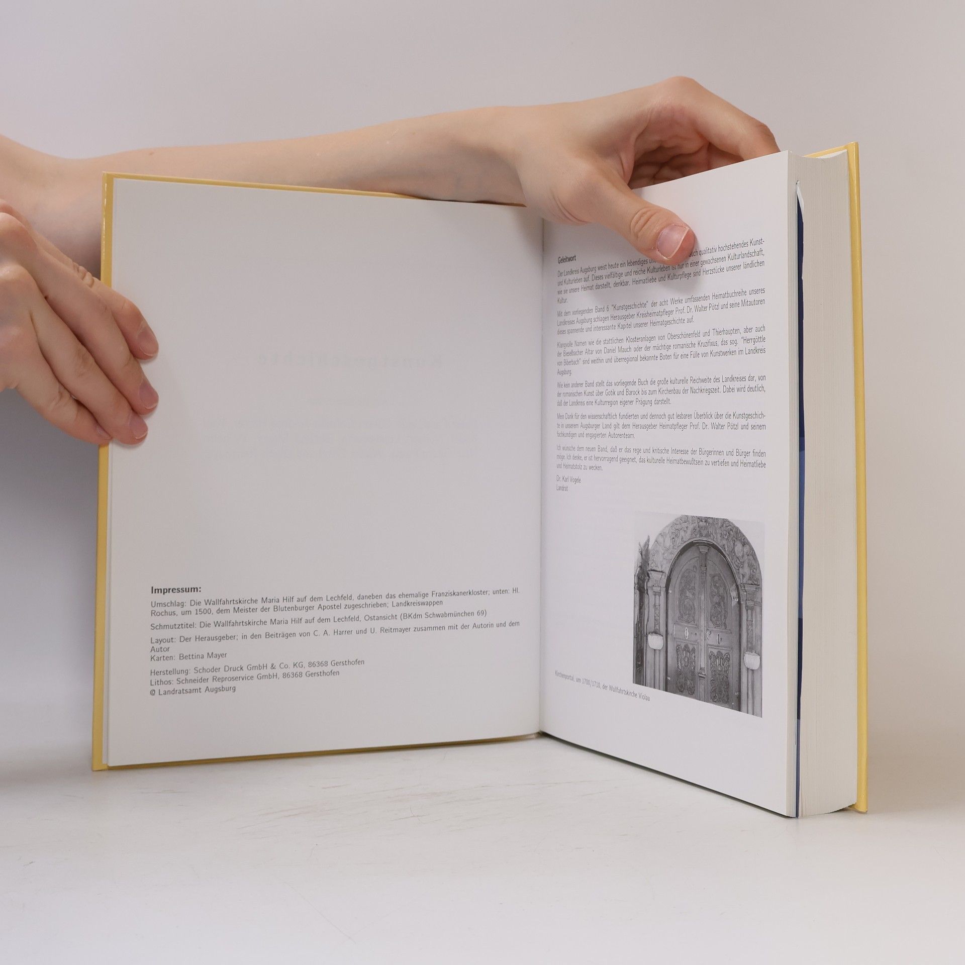 Walter Pötzl Kunstgeschichte 6. Der Landkreis Augsburg