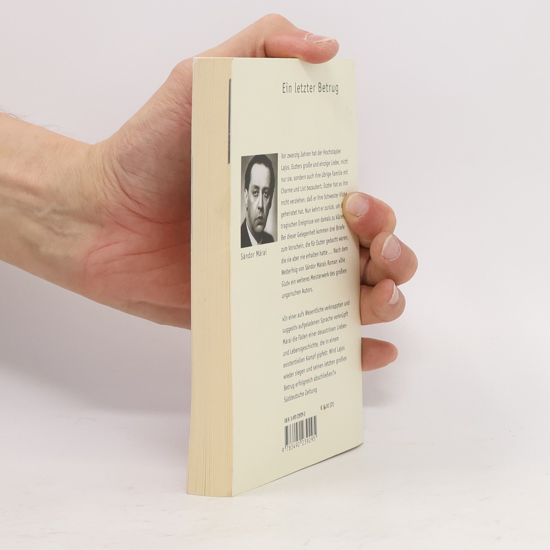 Sándor Márai Das Vermächtnis der Eszter