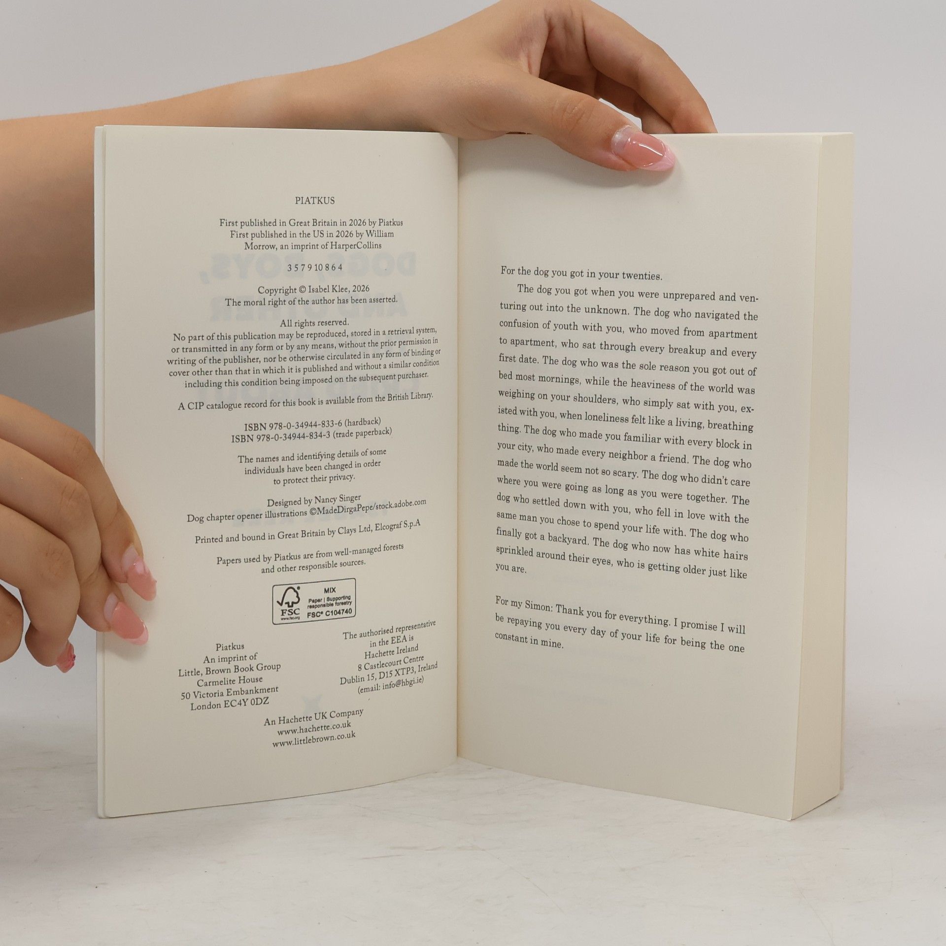 Isabel Klee Dogs, Boys and Other Things I've Cried About