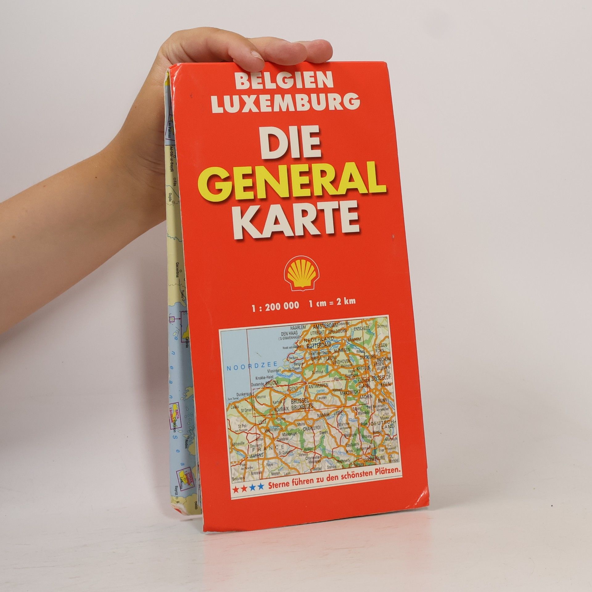 Mair Die Generalkarte Belgien/Luxemburg 1:200 000